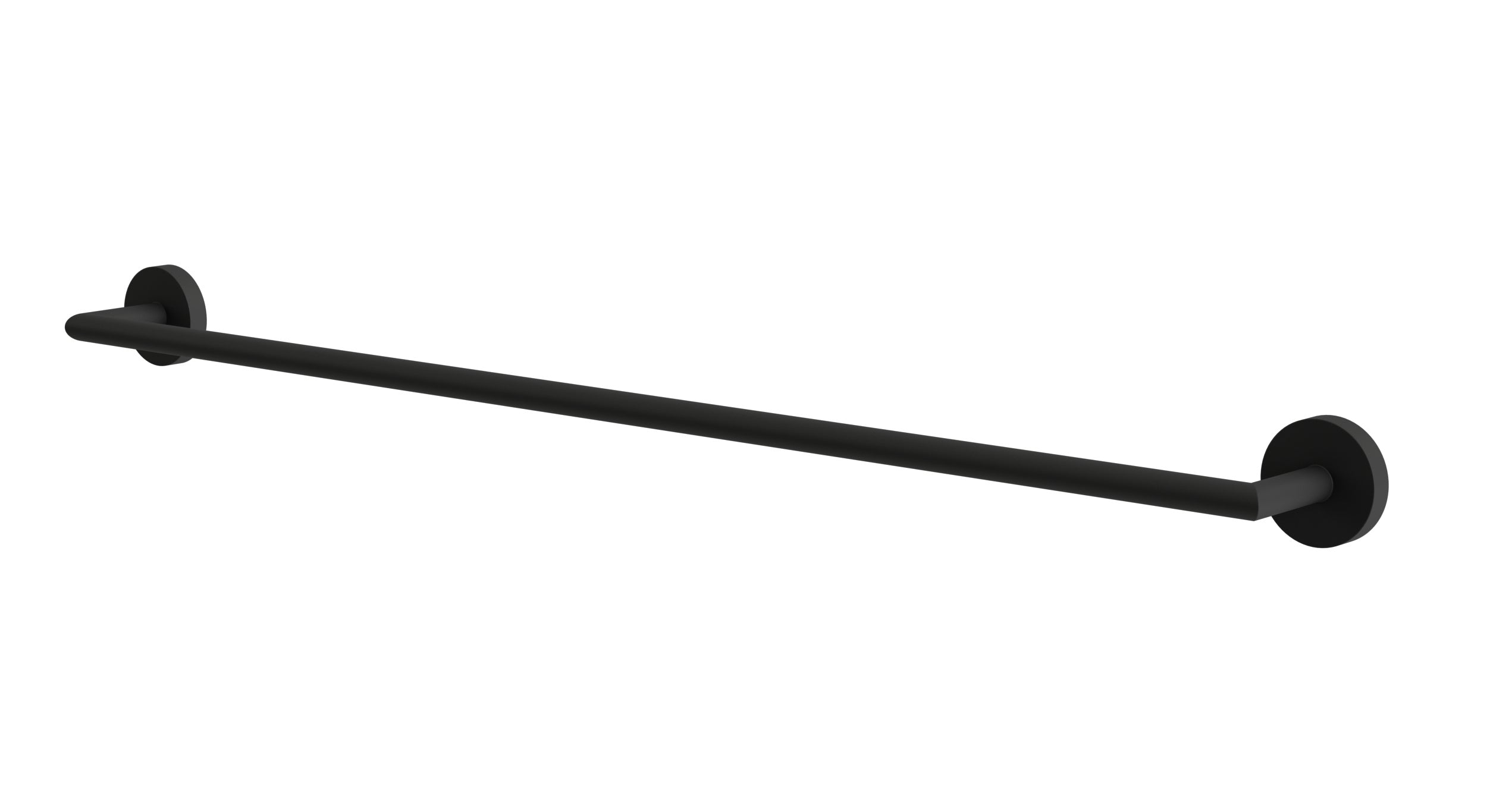 Contour Towel Bar 30" in Matte Black