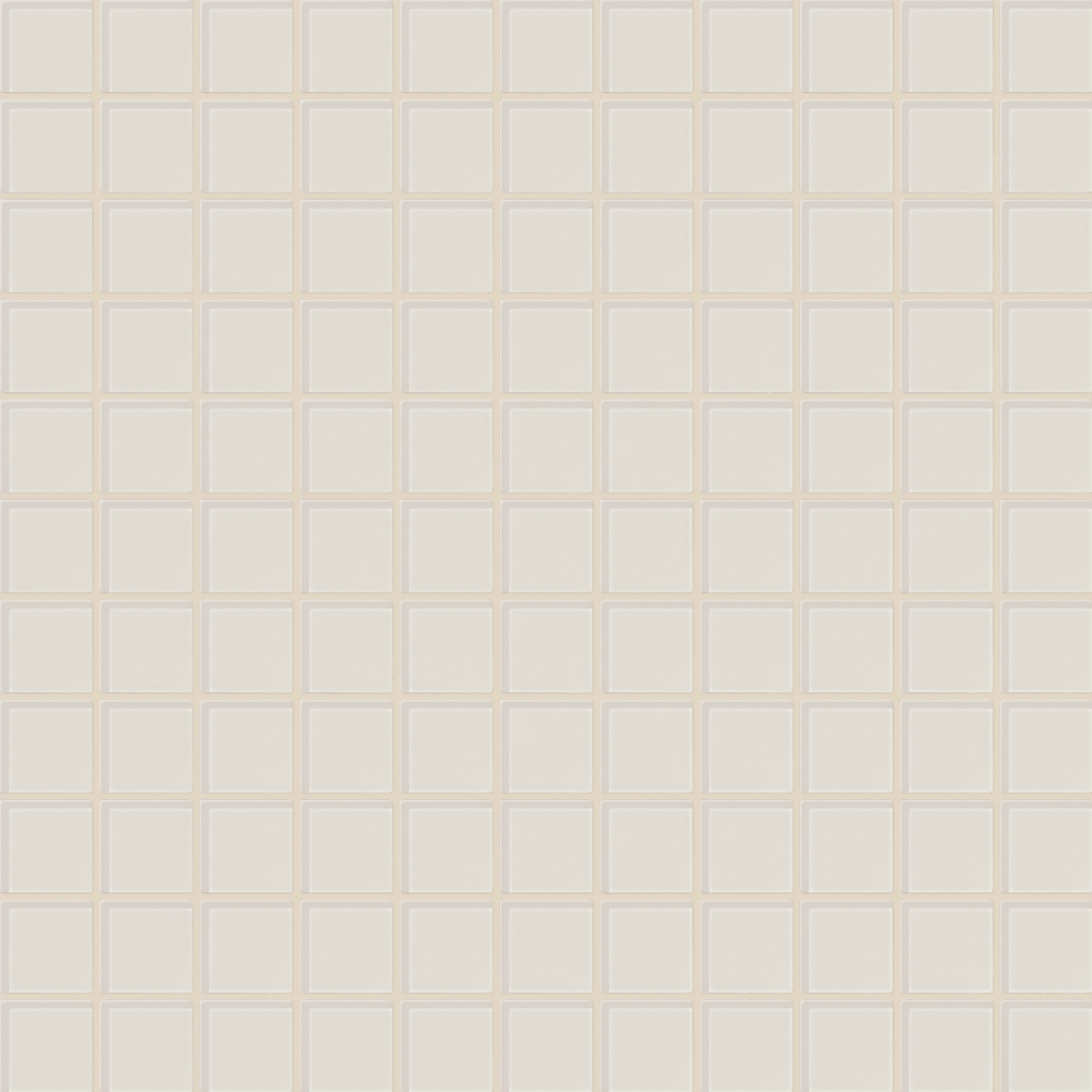 2x2 Straight Set Sheeted Glass Mosaic Tile in Dove Gloss