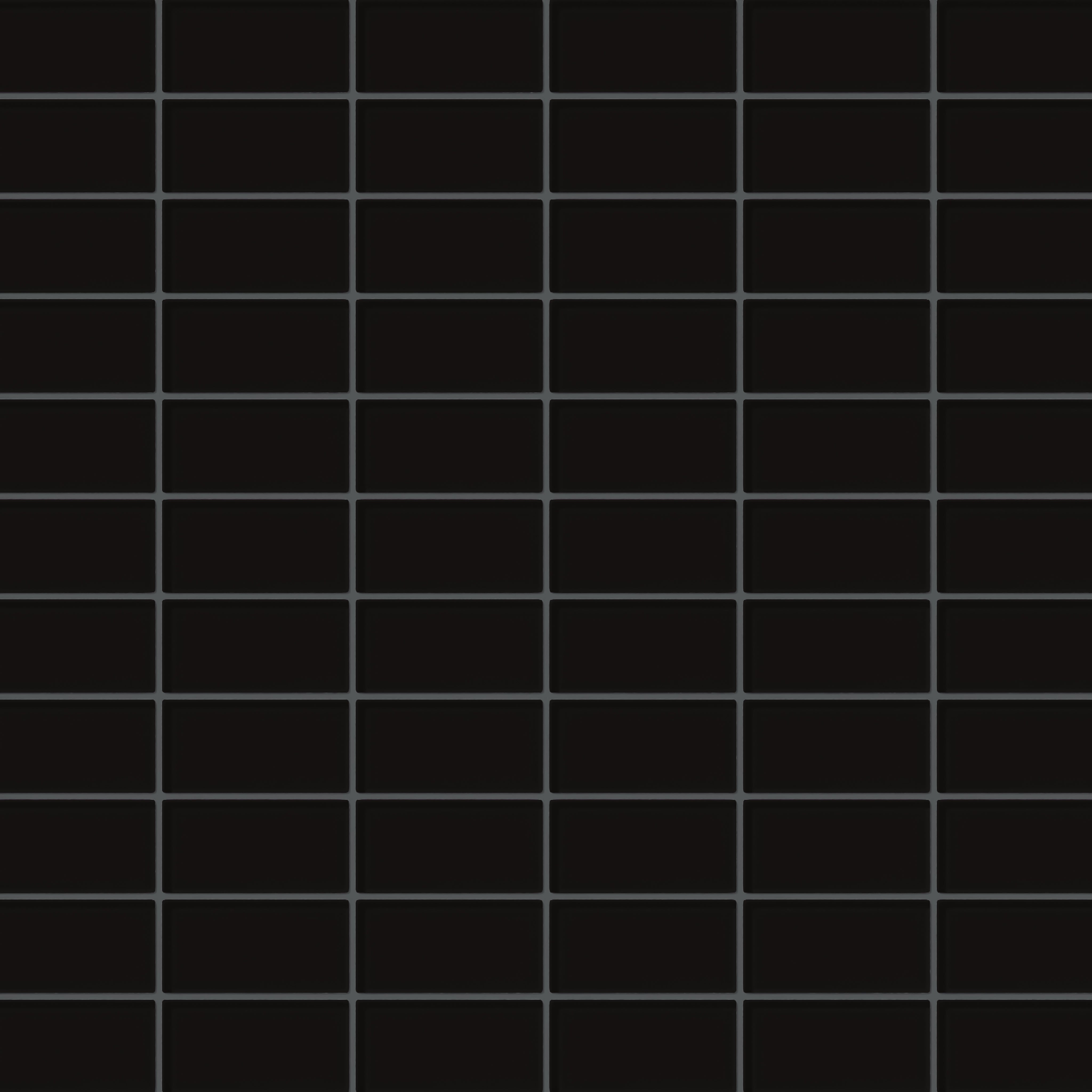 2x4 Straight Set Sheeted Glass Mosaic Tile in Condor Gloss
