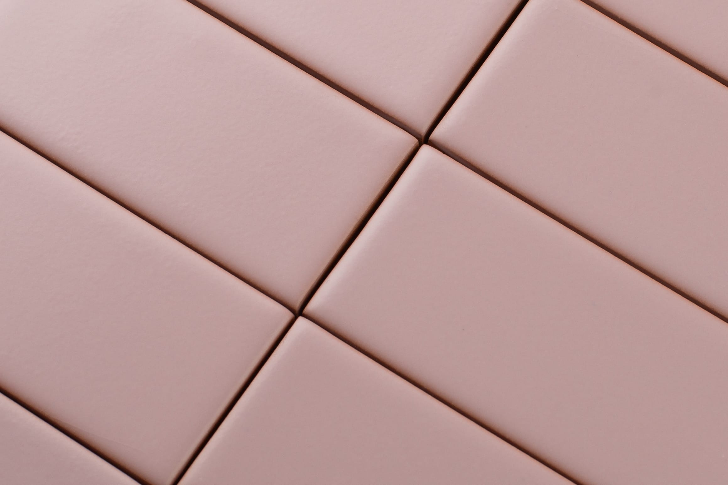 3" Triangle Sheeted - Quadrant Original Ceramic Mosaic Tile in Painted Sky Matte