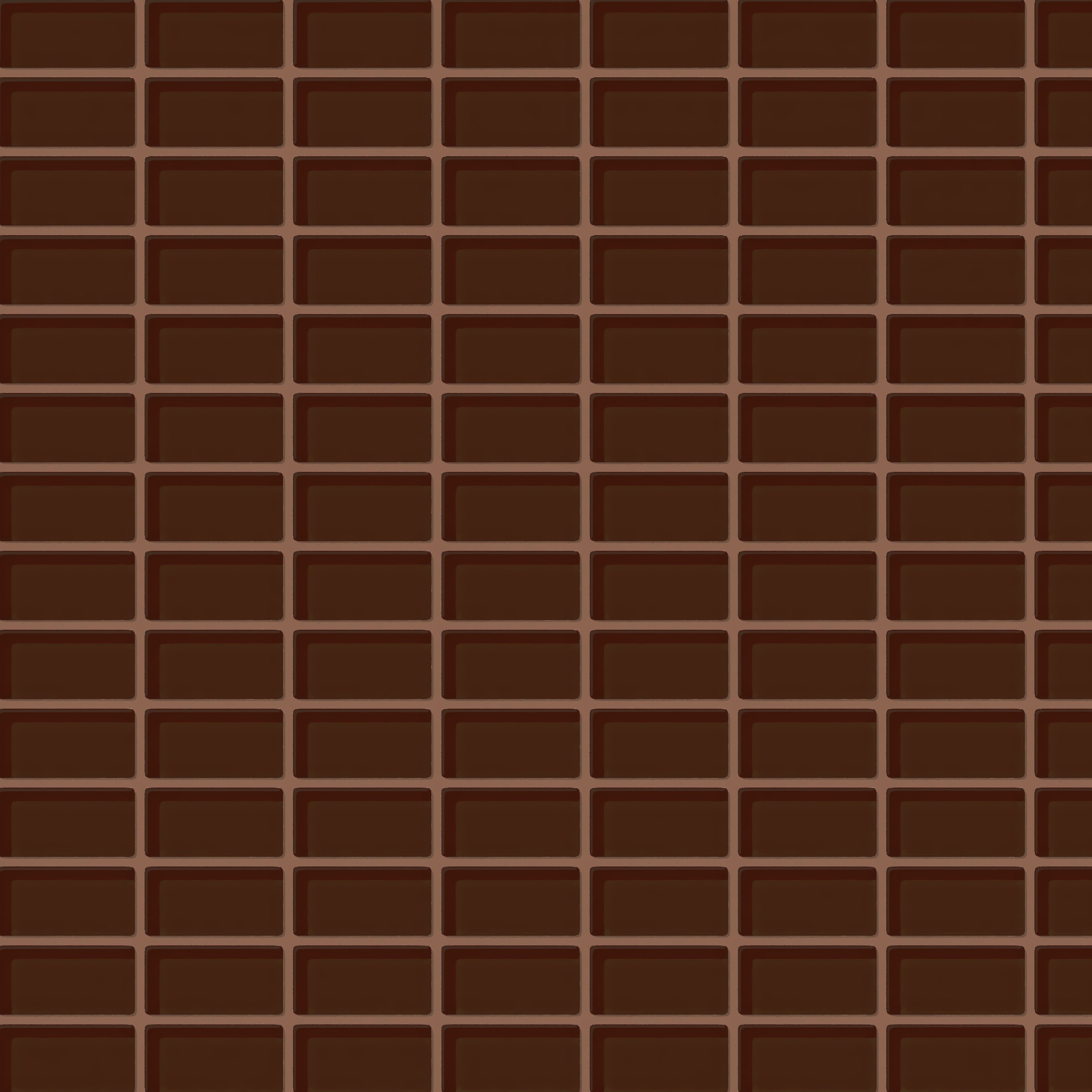 1x2 Straight Set Sheeted Glass Mosaic Tile in Thrasher Gloss