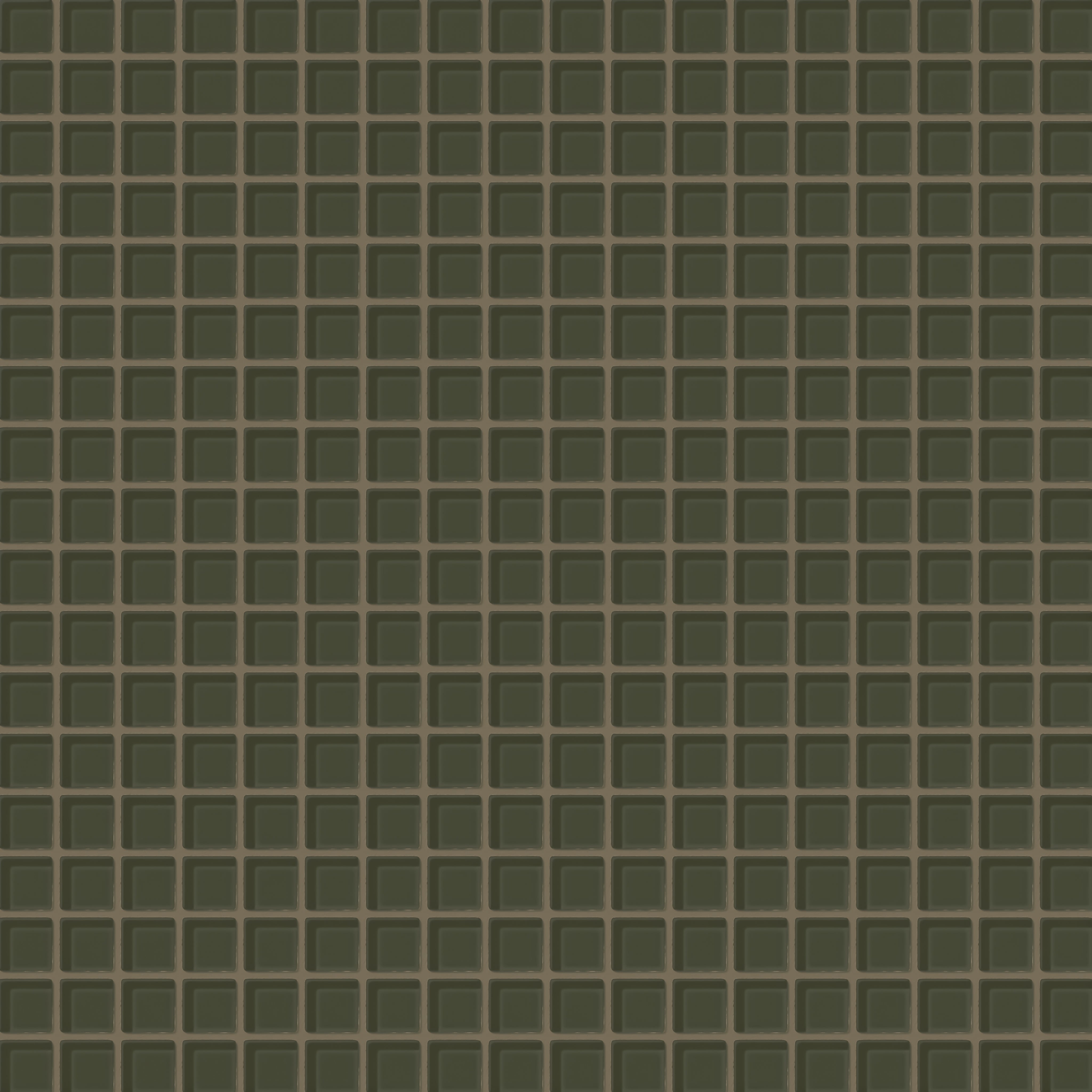 1x1 Straight Set Sheeted Glass Mosaic Tile in Roadrunner Gloss
