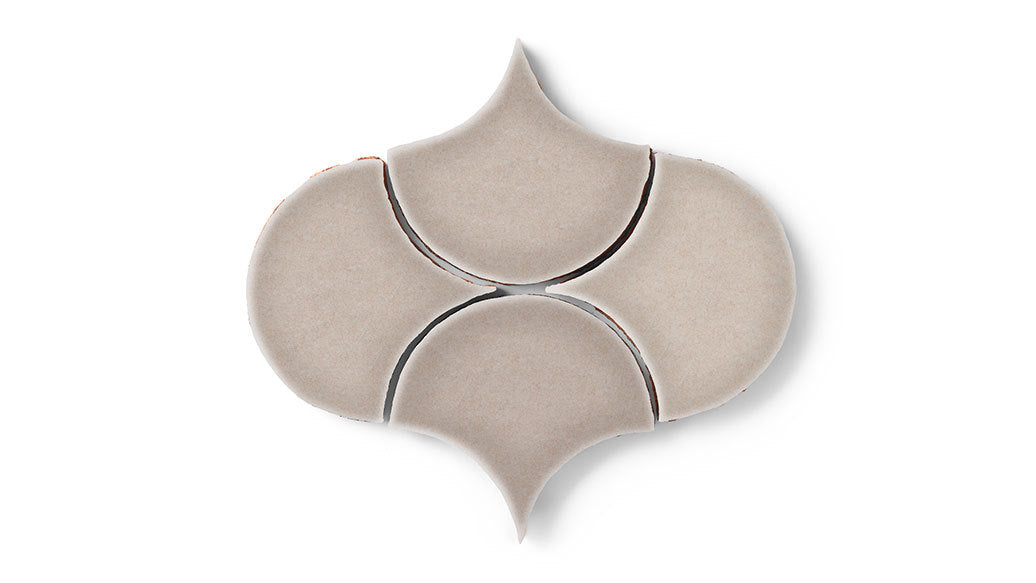 Ogee Drop Original Ceramic Tile in Cardamom Gloss