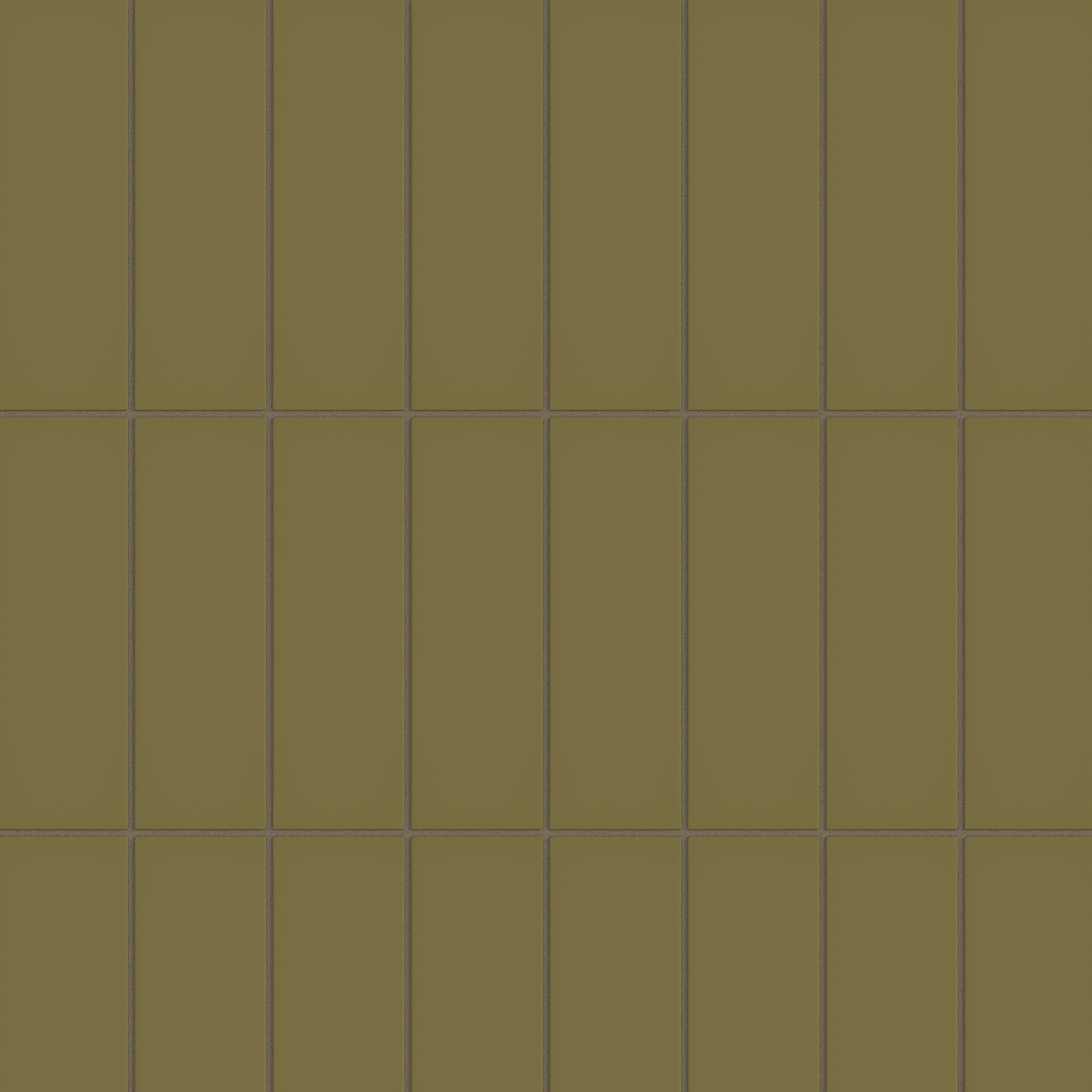 3x9 Natural Press Ceramic Tile in Sap Green Matte