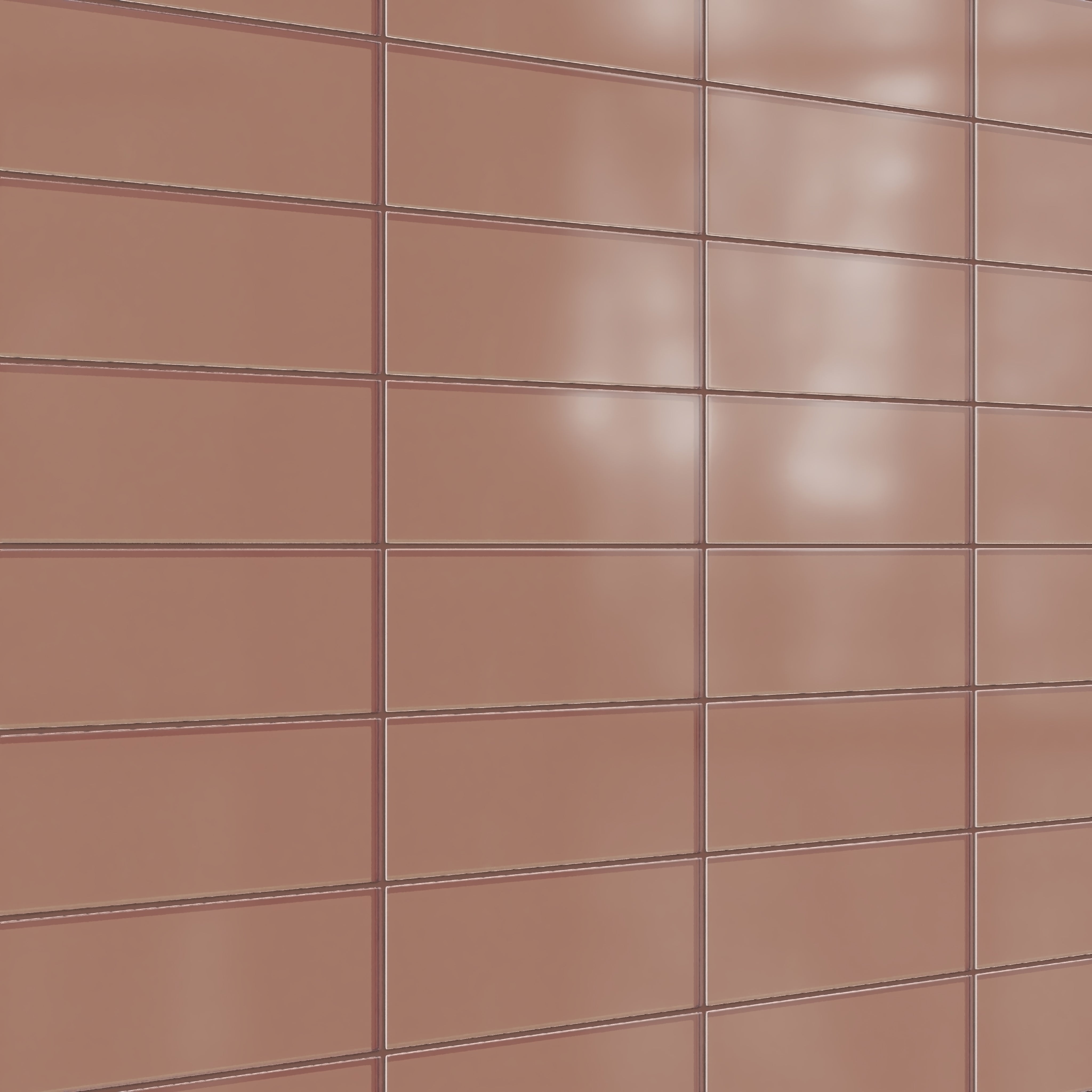 4x12 Glass Tile in Flicker Matte