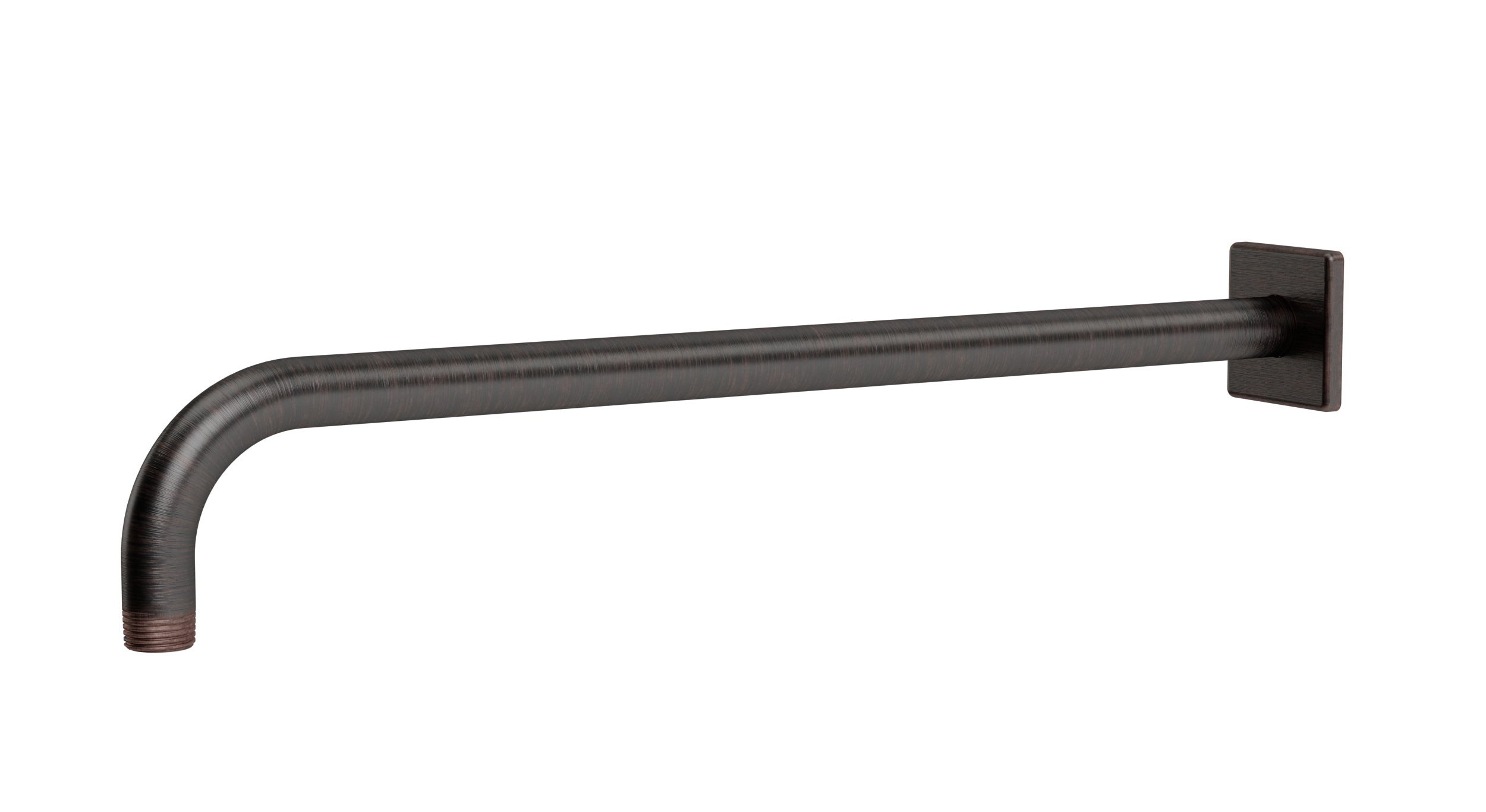 Flatiron 90-Degree 16" Shower Arm with Flange in Antique Bronze