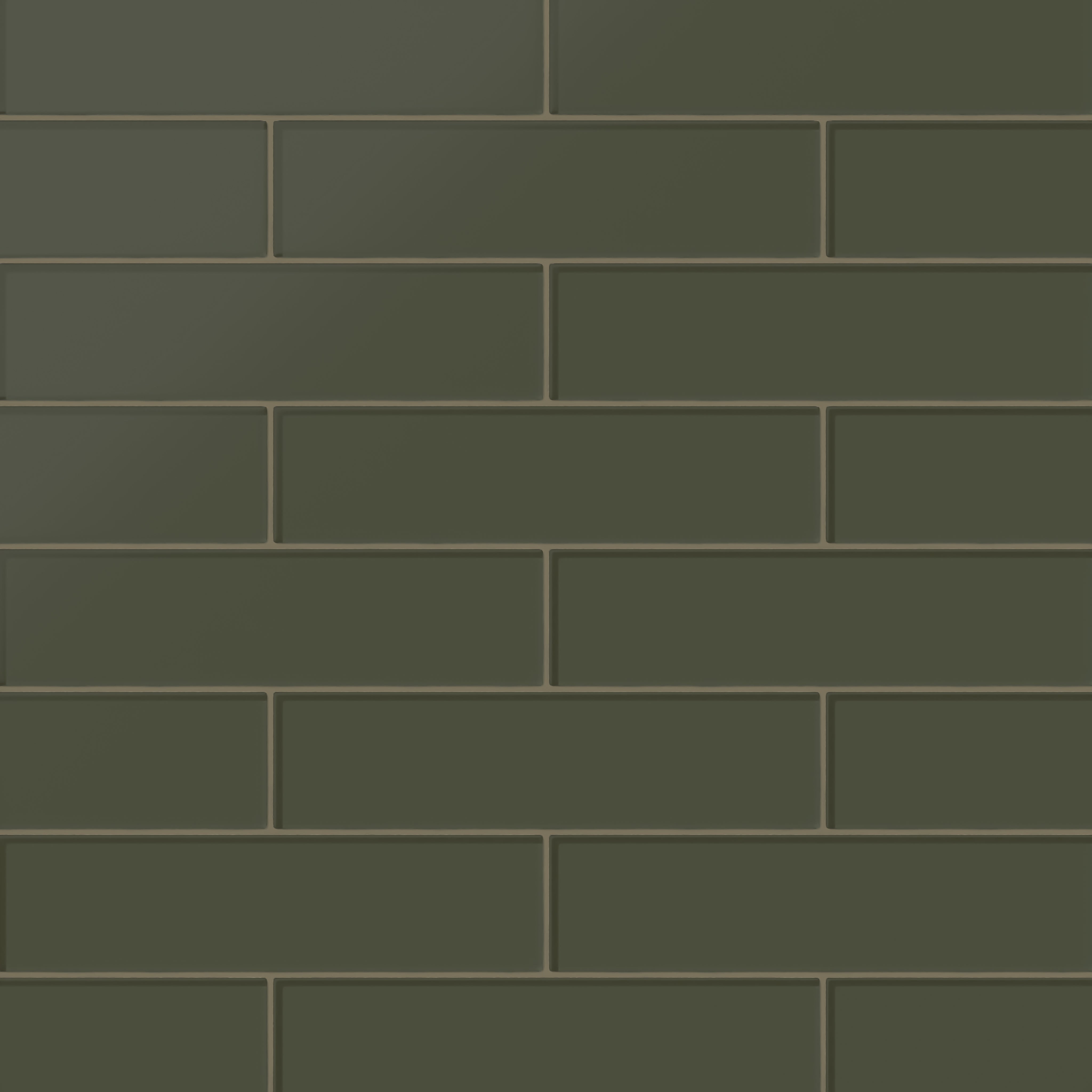 3x12 Glass Tile in Roadrunner Matte