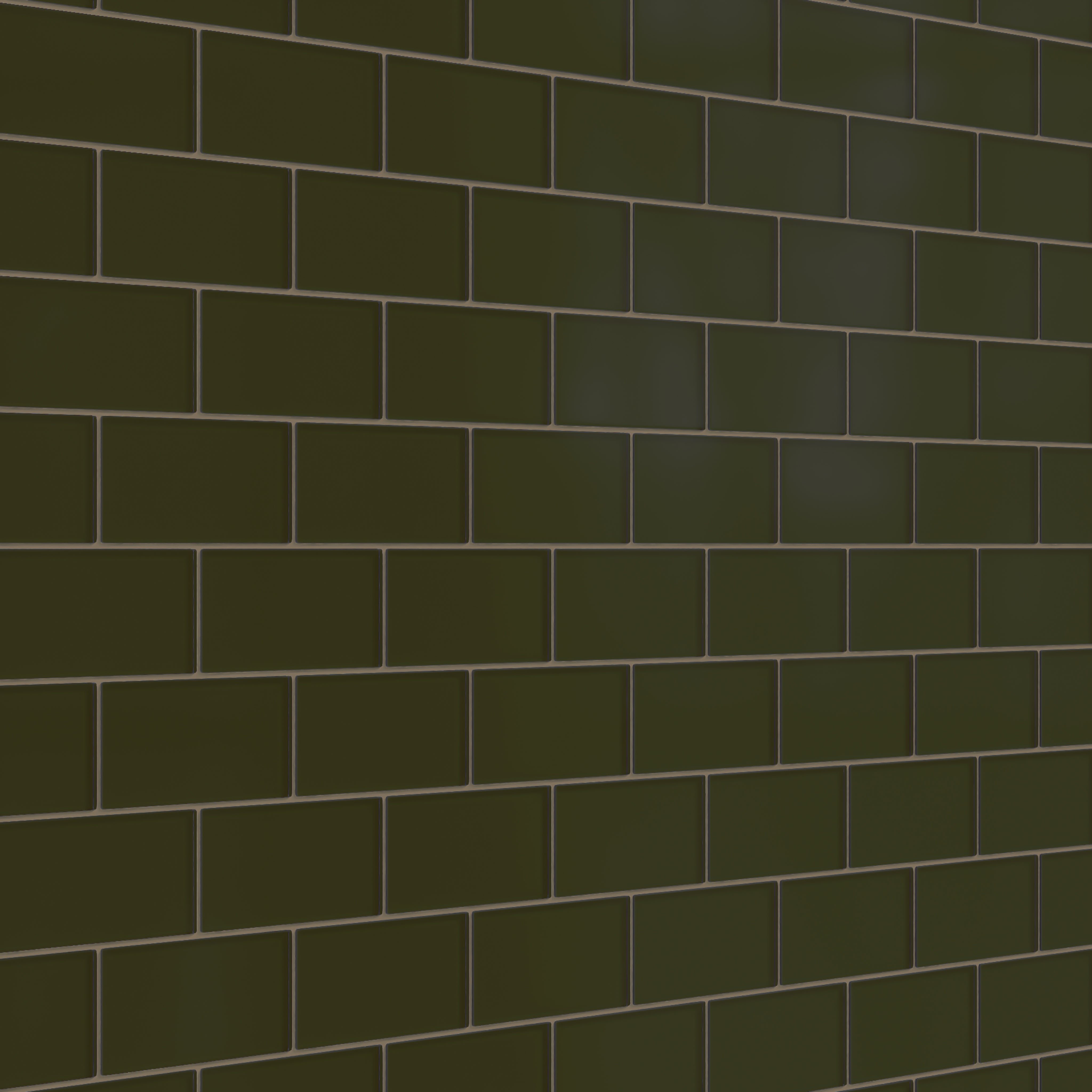 3x6 Glass Tile in Catbird Matte