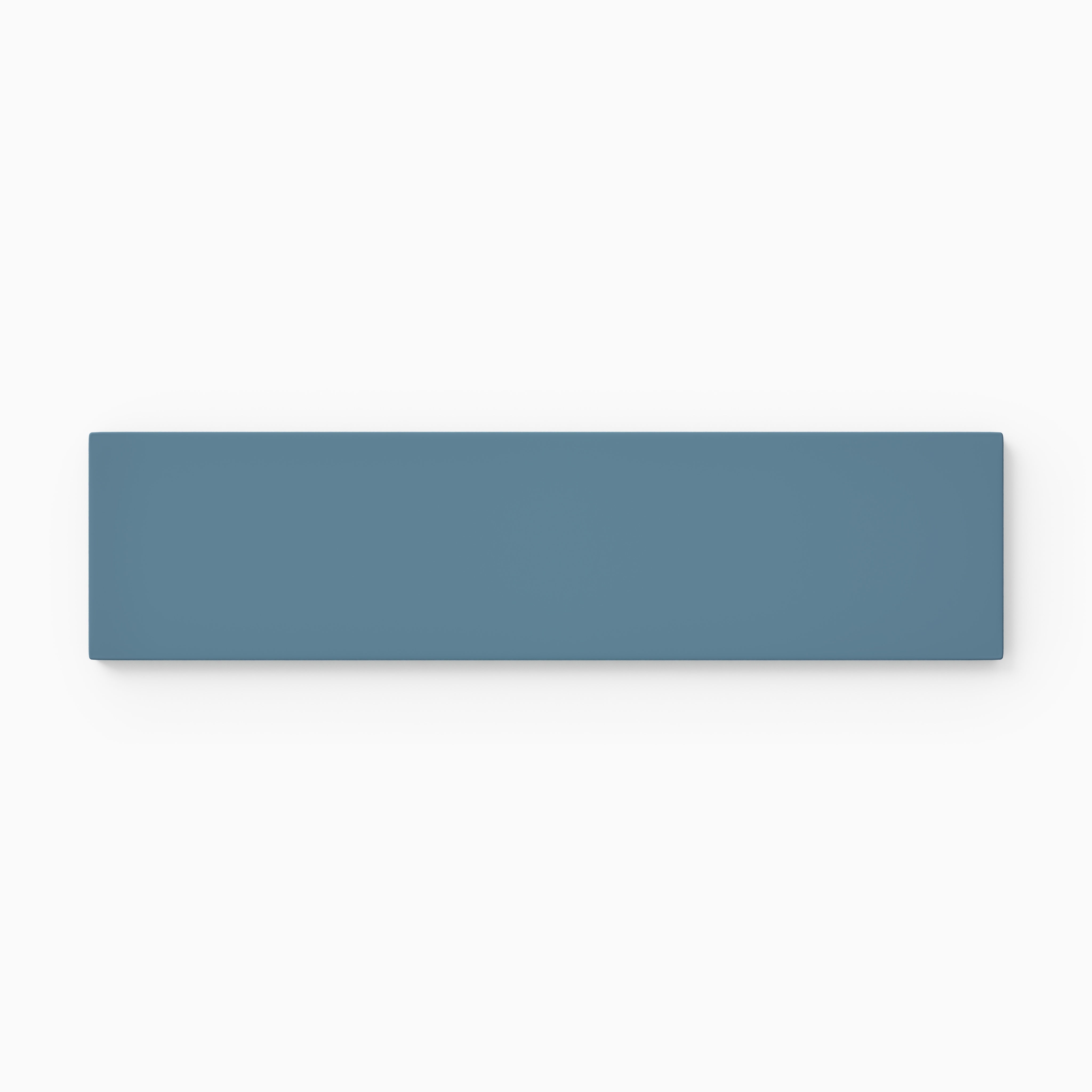 2x8 Natural Press Ceramic Tile in Azurite Matte