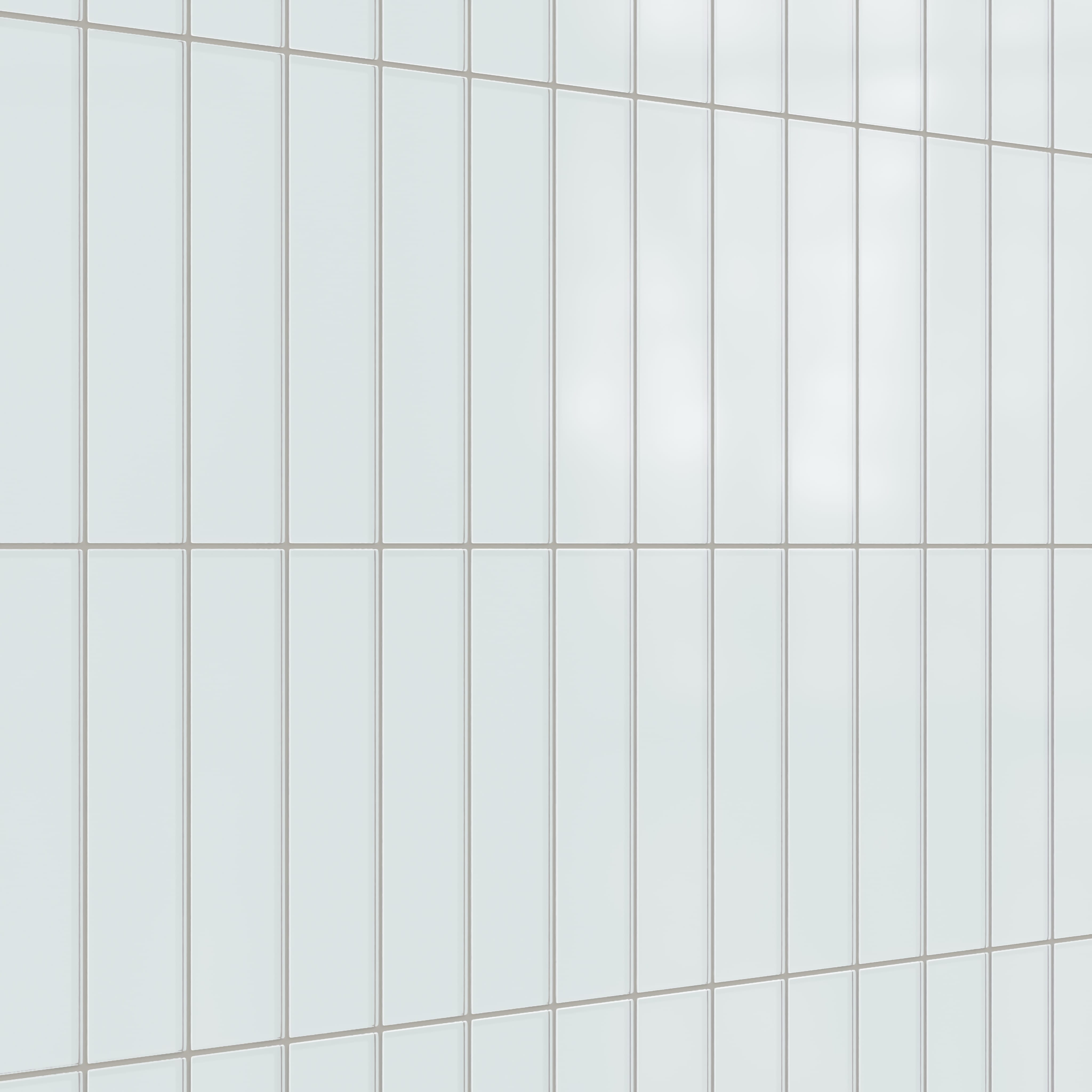Quick Ship 3x12 Glass Tile in Warbler Matte