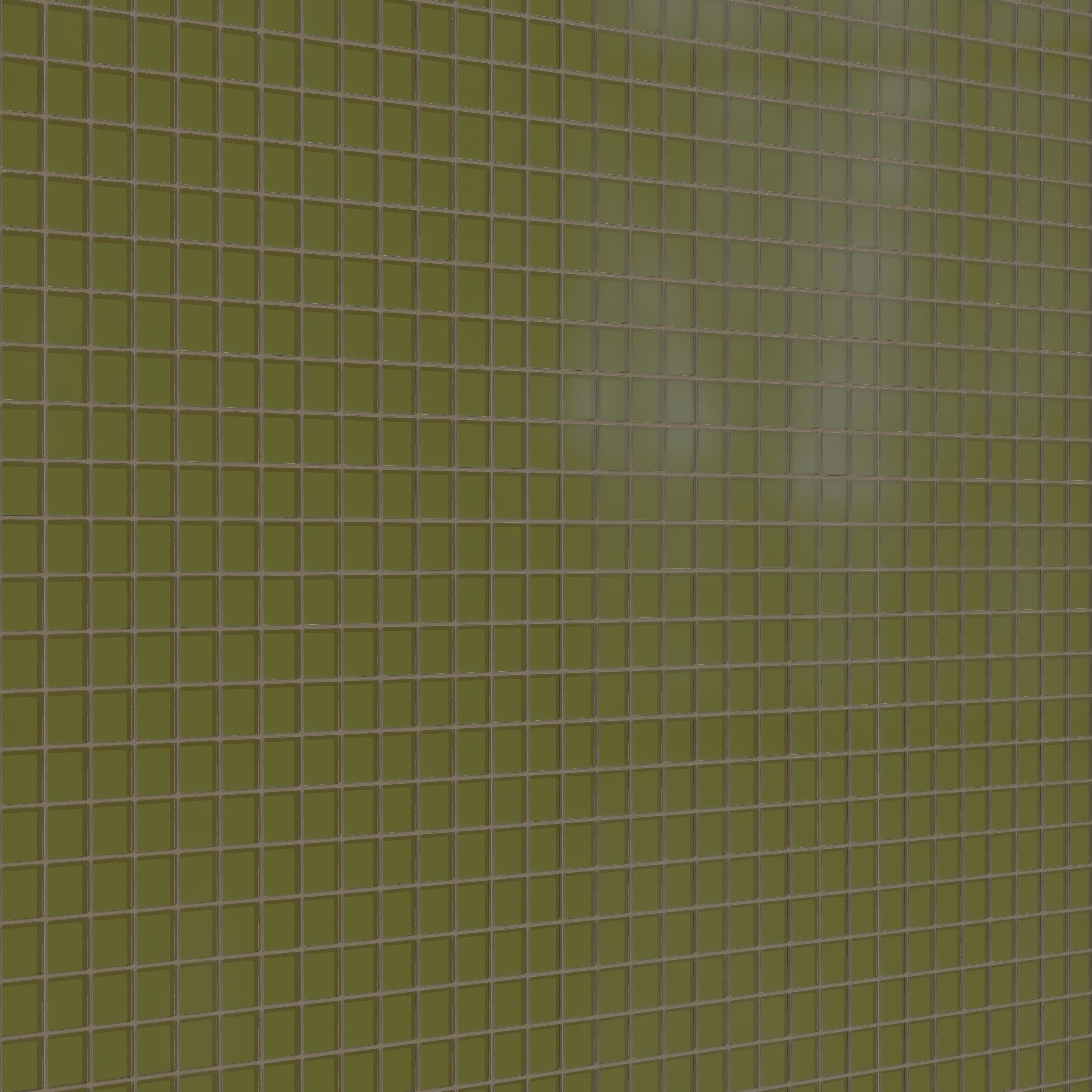 2x2 Straight Set Sheeted Glass Mosaic Tile in Cormorant Matte