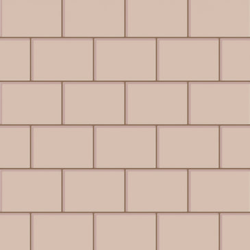 4x6 Glass Tile in Rosy Finch Gloss