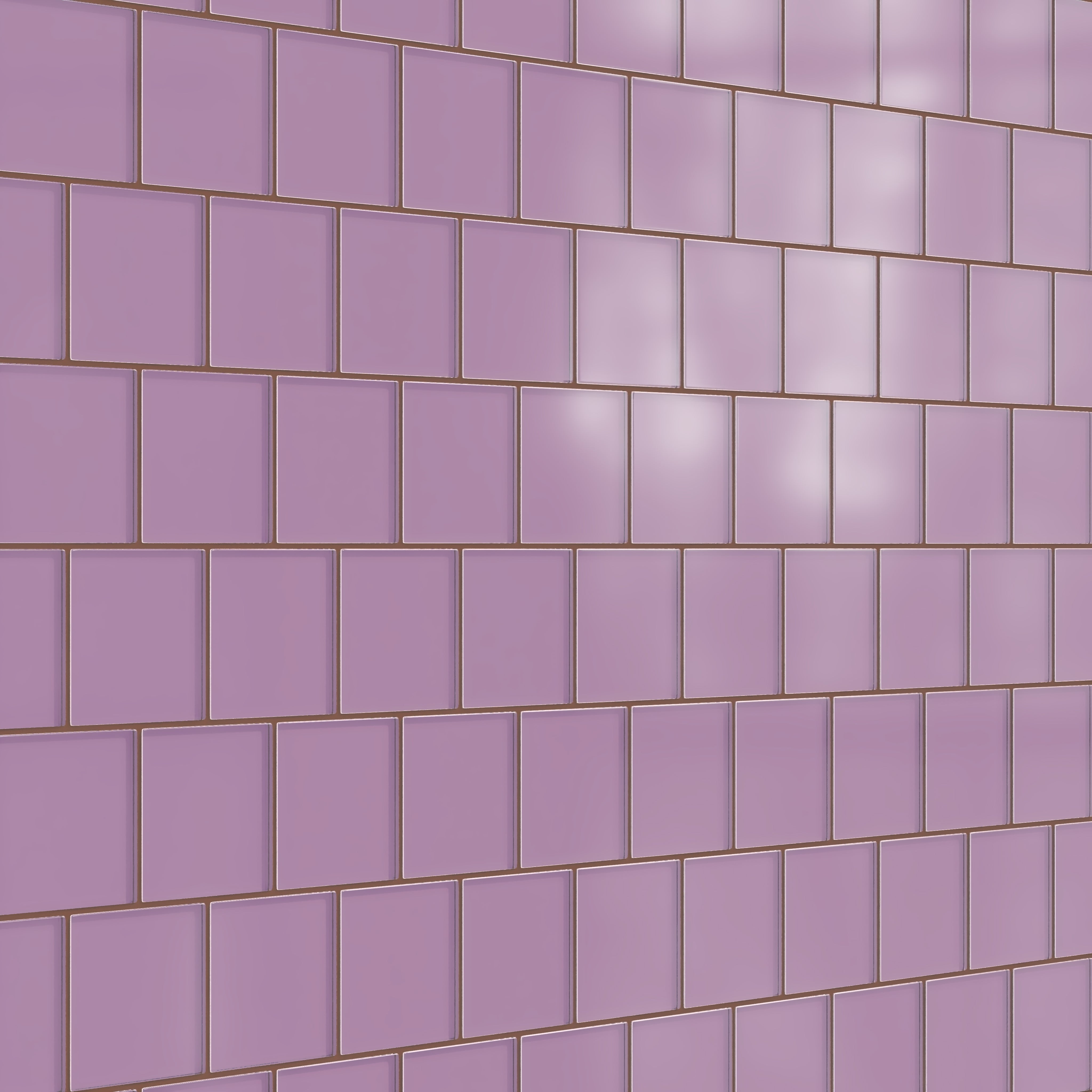 4x4 Glass Tile in Waxbill Matte