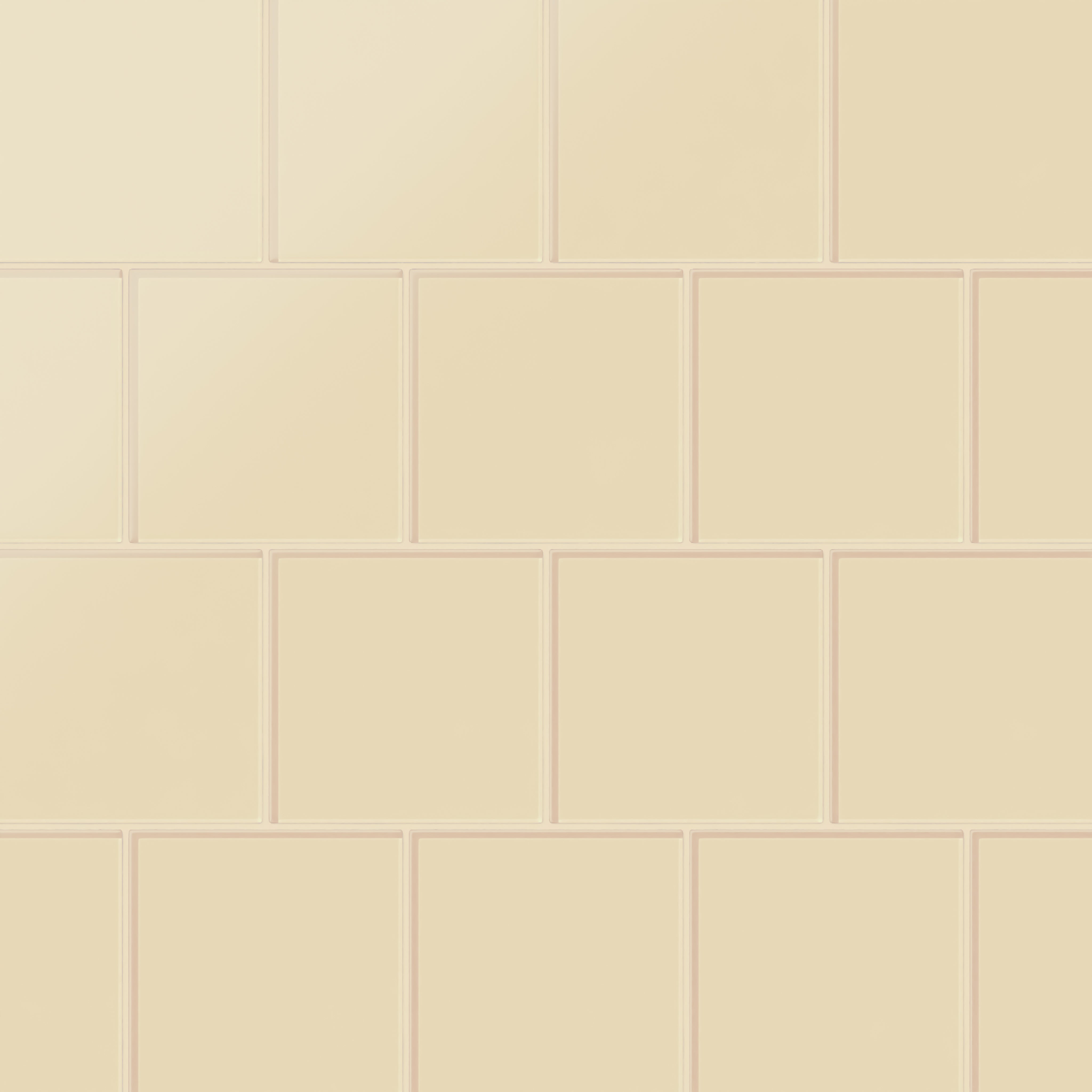 6x6 Glass Tile in Chickadee Matte