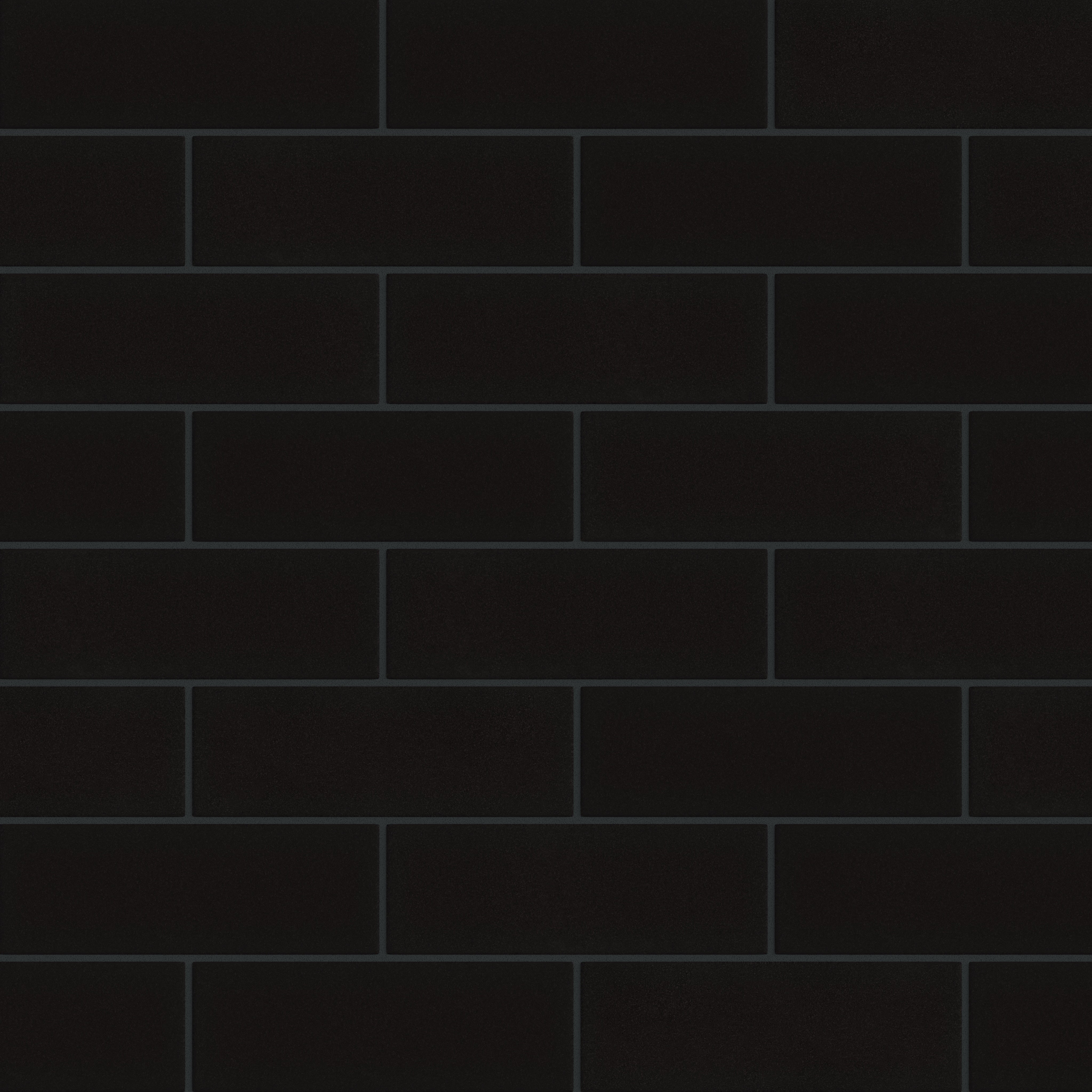 3x9 Original Ceramic Tile in Raven Matte