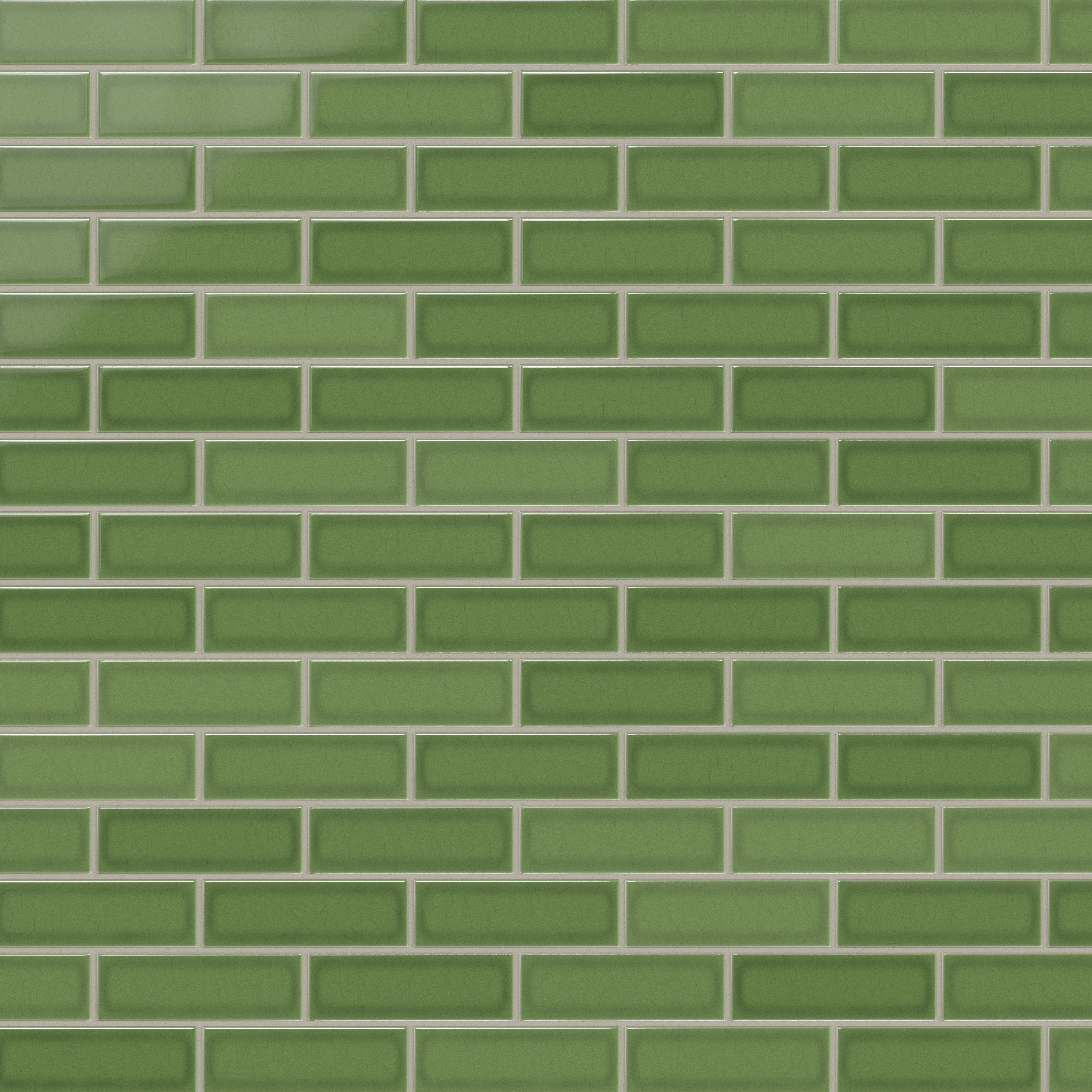 2x6 Original Ceramic Tile in Kelp Gloss