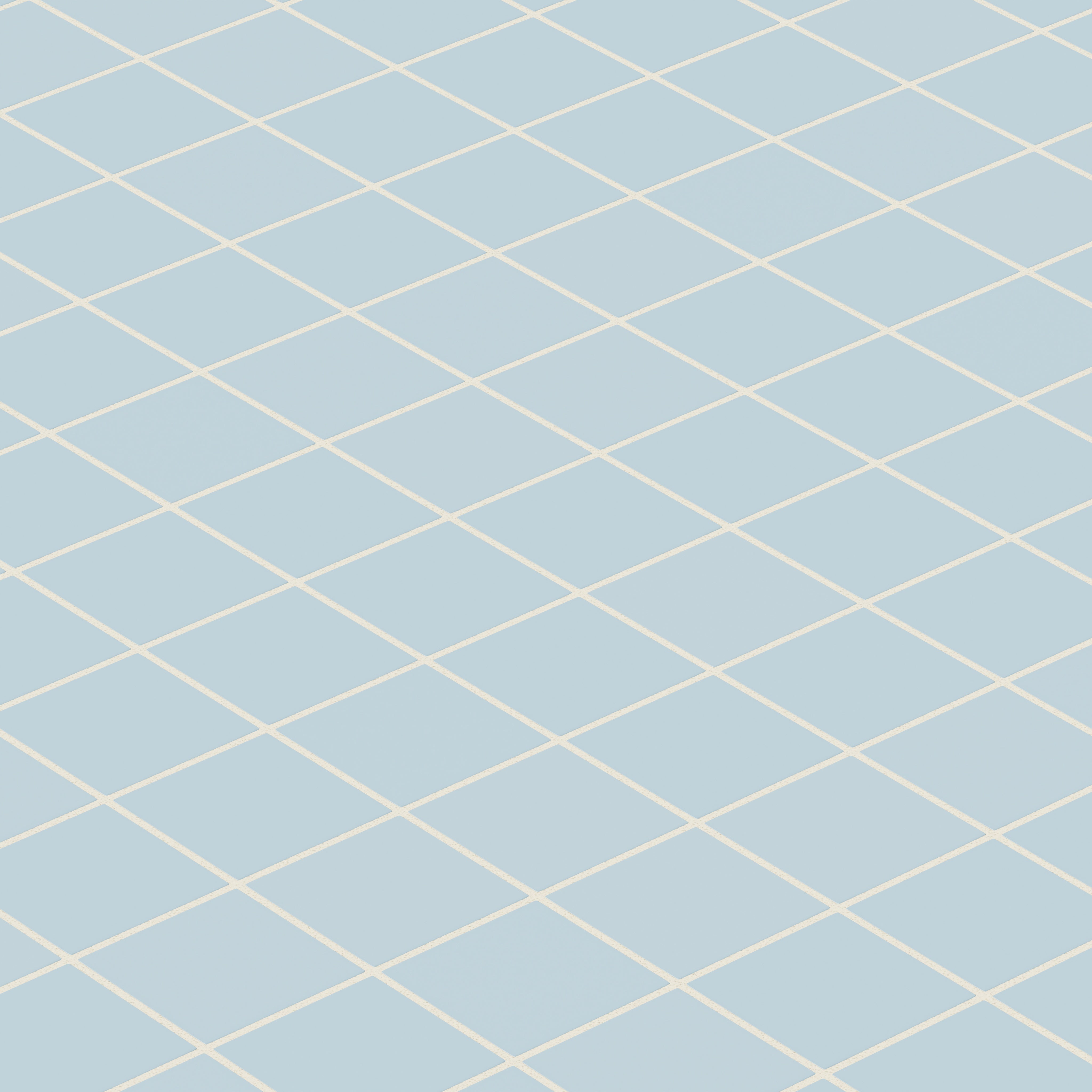 3x3 Straight Set Sheeted Natural Press Ceramic Mosaic Tile in Egyptian Blue Matte