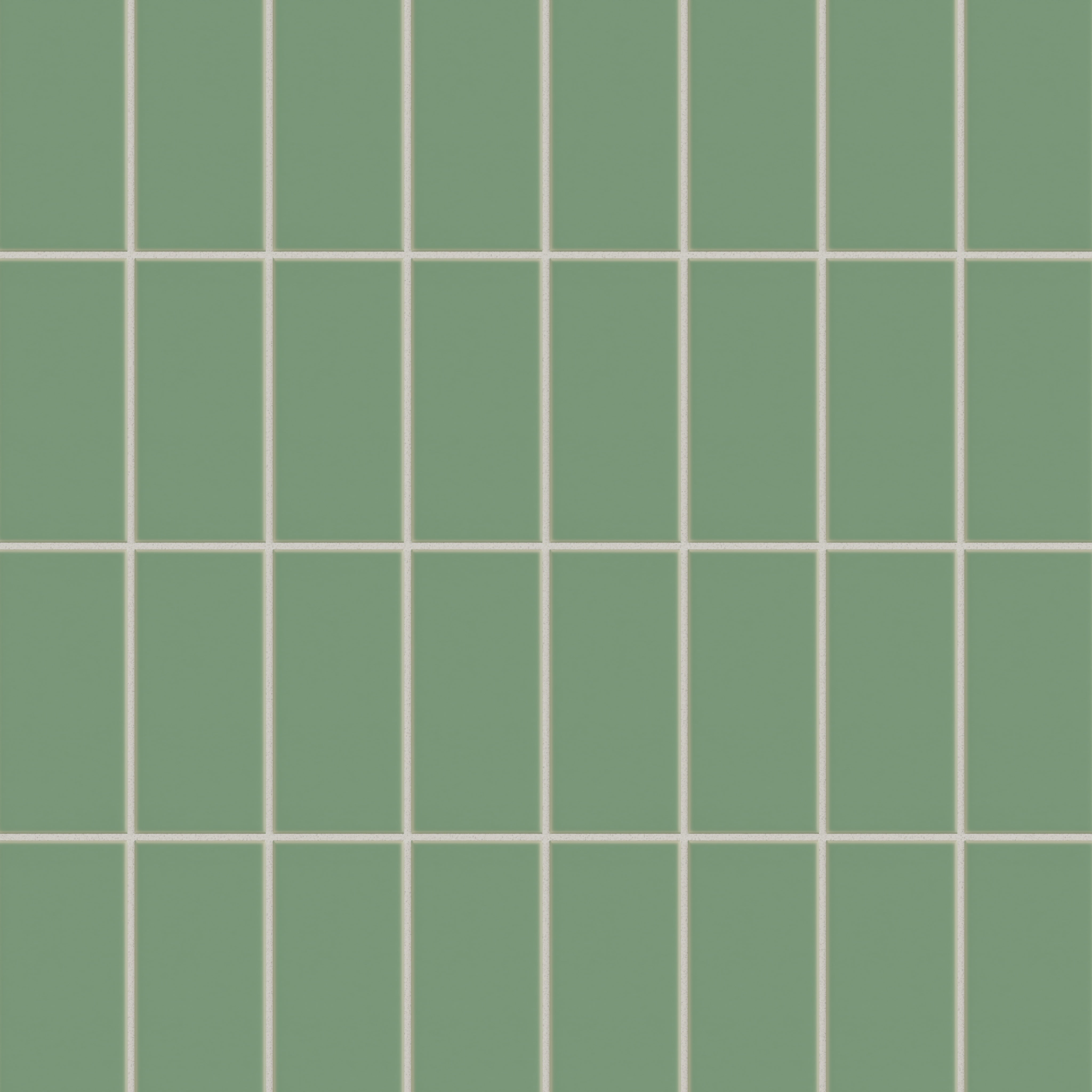 3x6 Original Ceramic Tile in Sea Green Matte