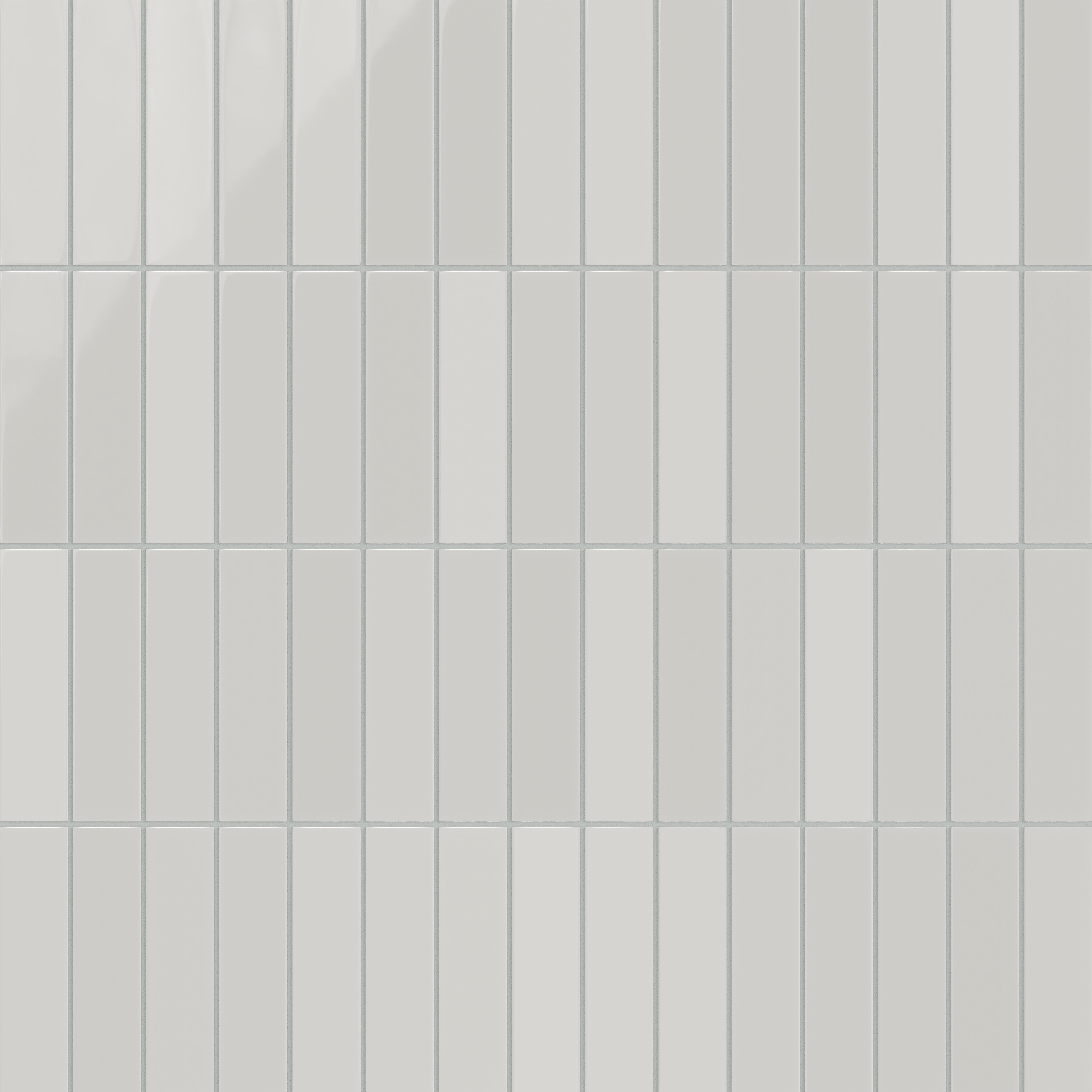 2x8 Natural Press Ceramic Tile in Cloud Cover Gloss