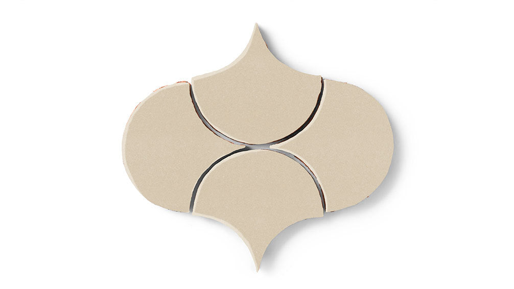 Ogee Drop Original Ceramic Tile in Dolomite Matte