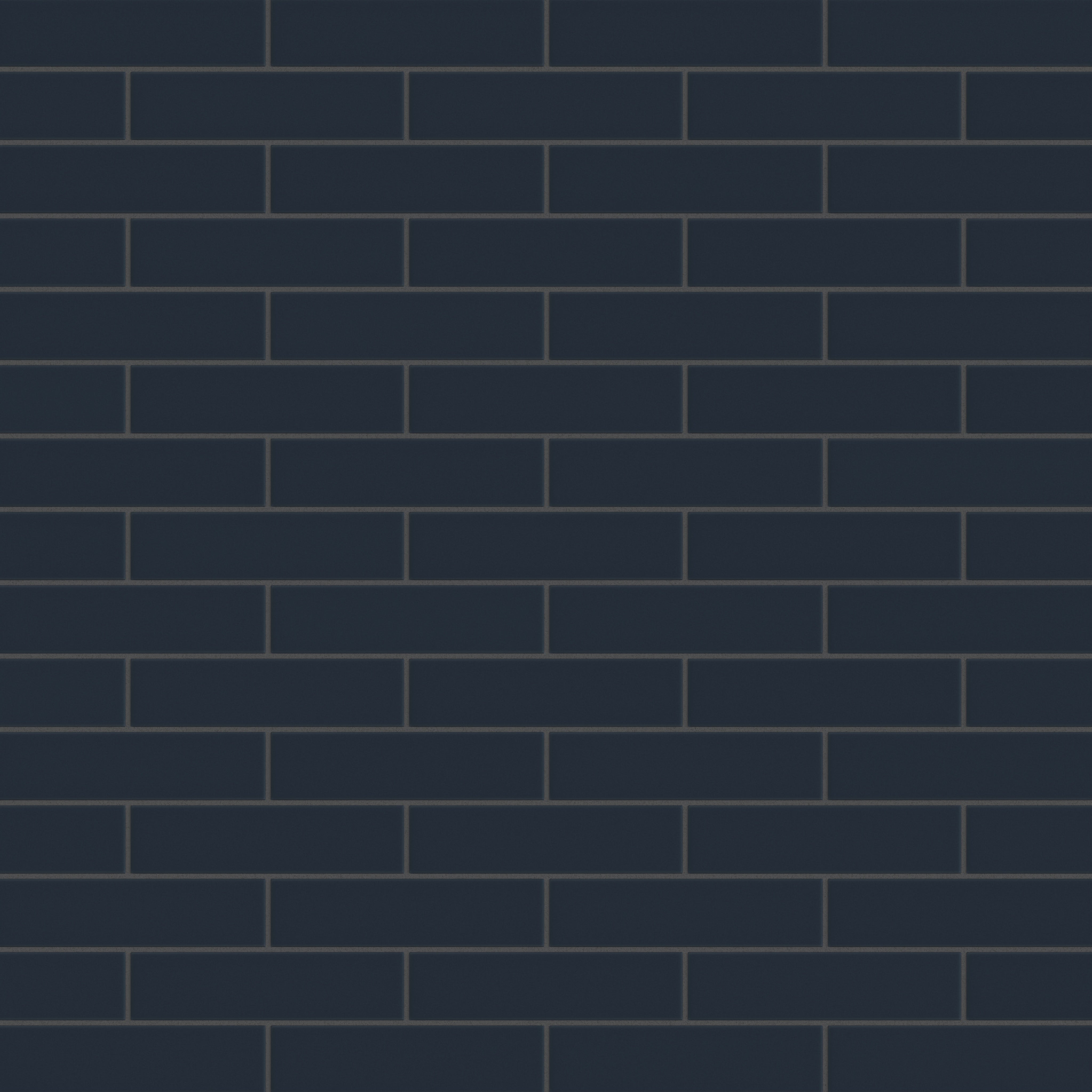 2x8 Original Ceramic Tile in Navy Blue Matte