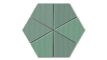 Hexite Original Ceramic Tile in Amalfi Coast Matte