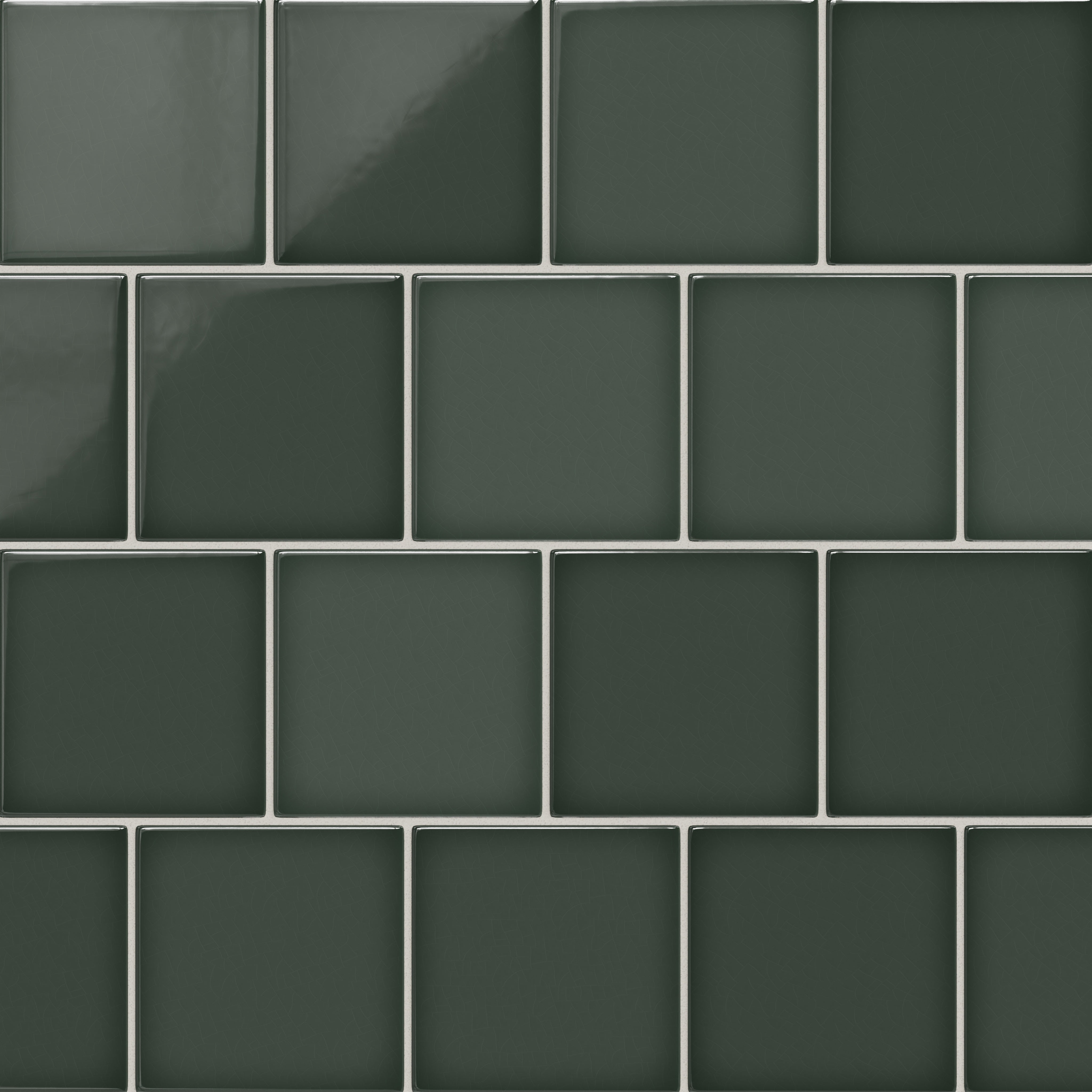 6x6 Original Ceramic Tile in Tempest Gloss