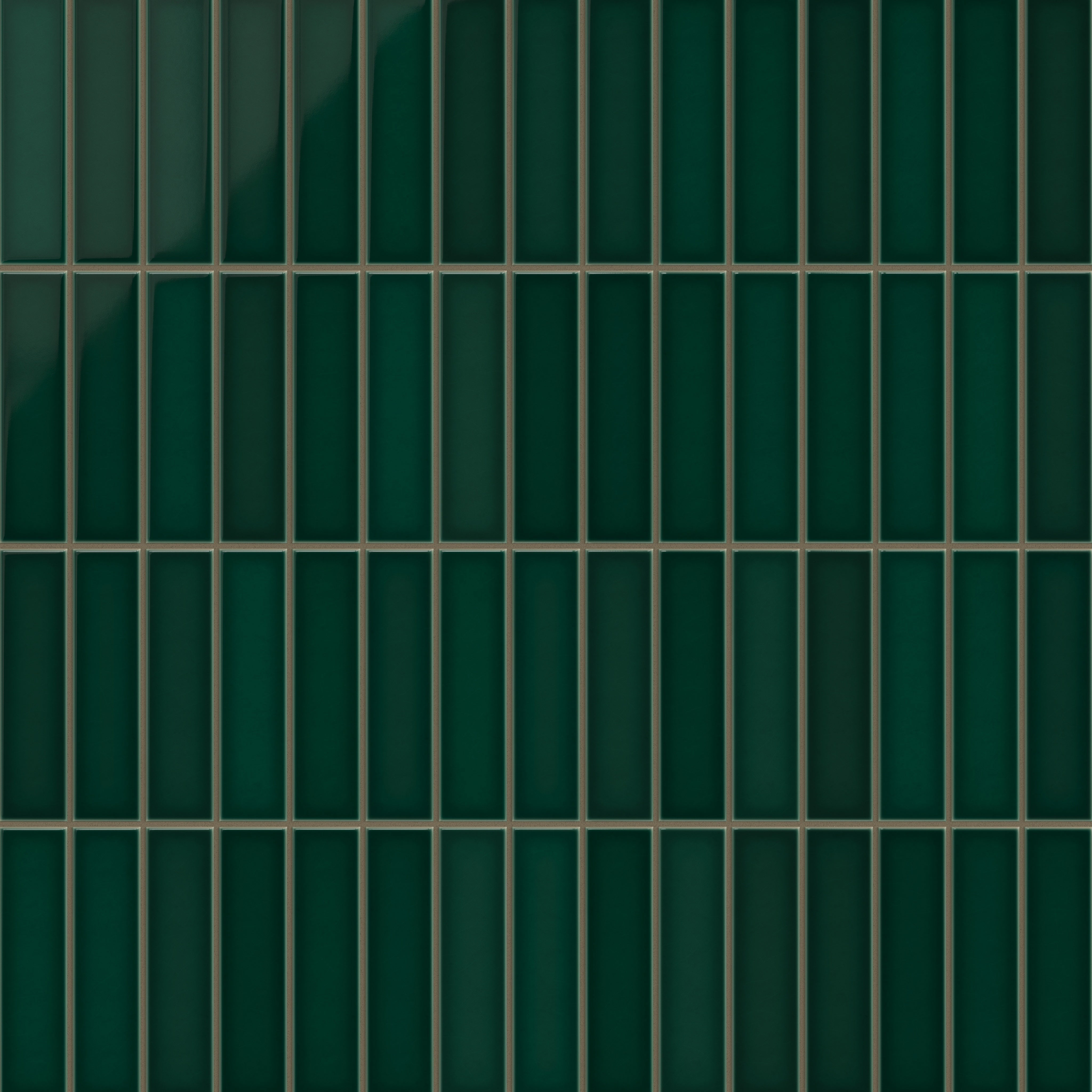 2x8 Original Ceramic Tile in Evergreen Gloss