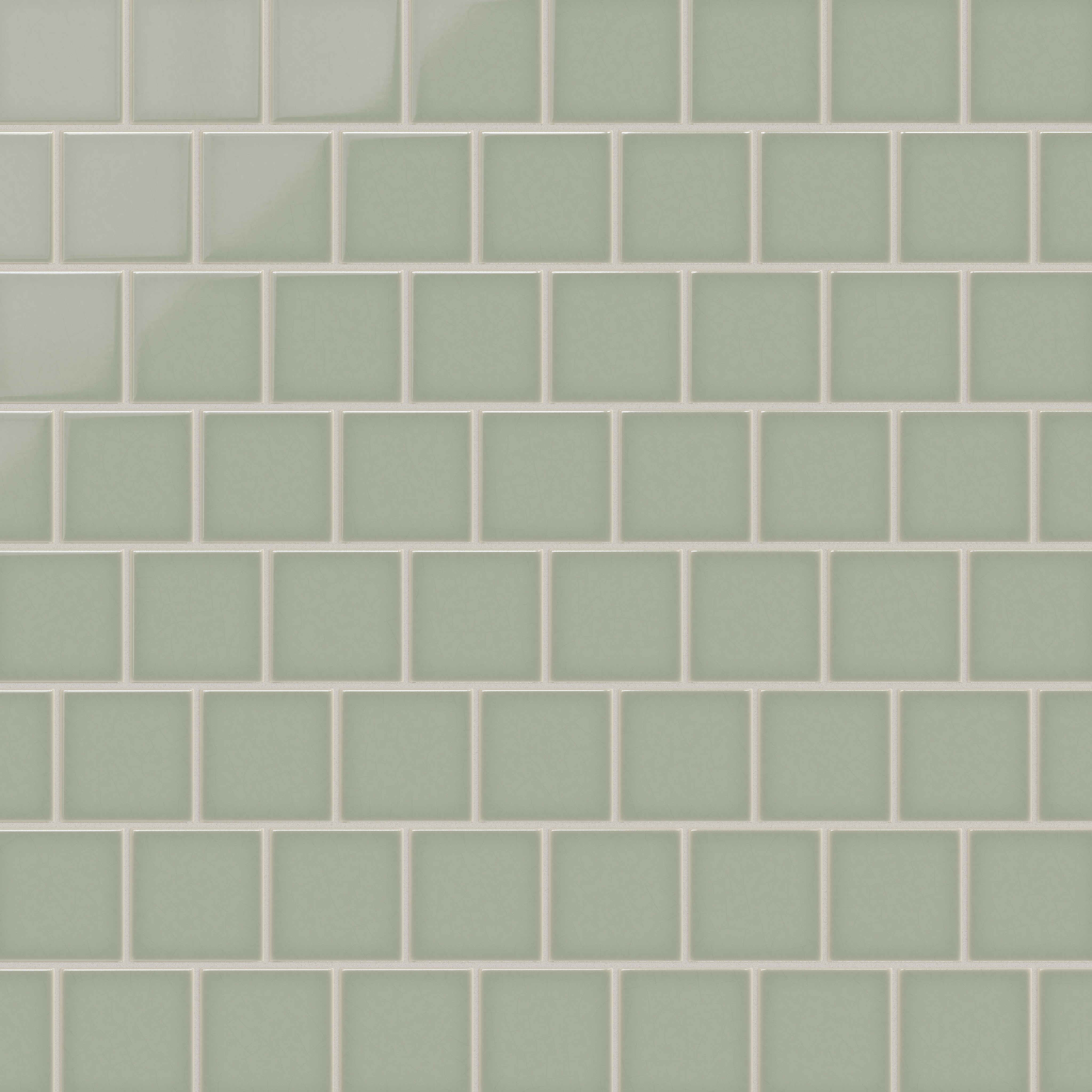 4x4 Original Ceramic Tile in Rosemary Gloss
