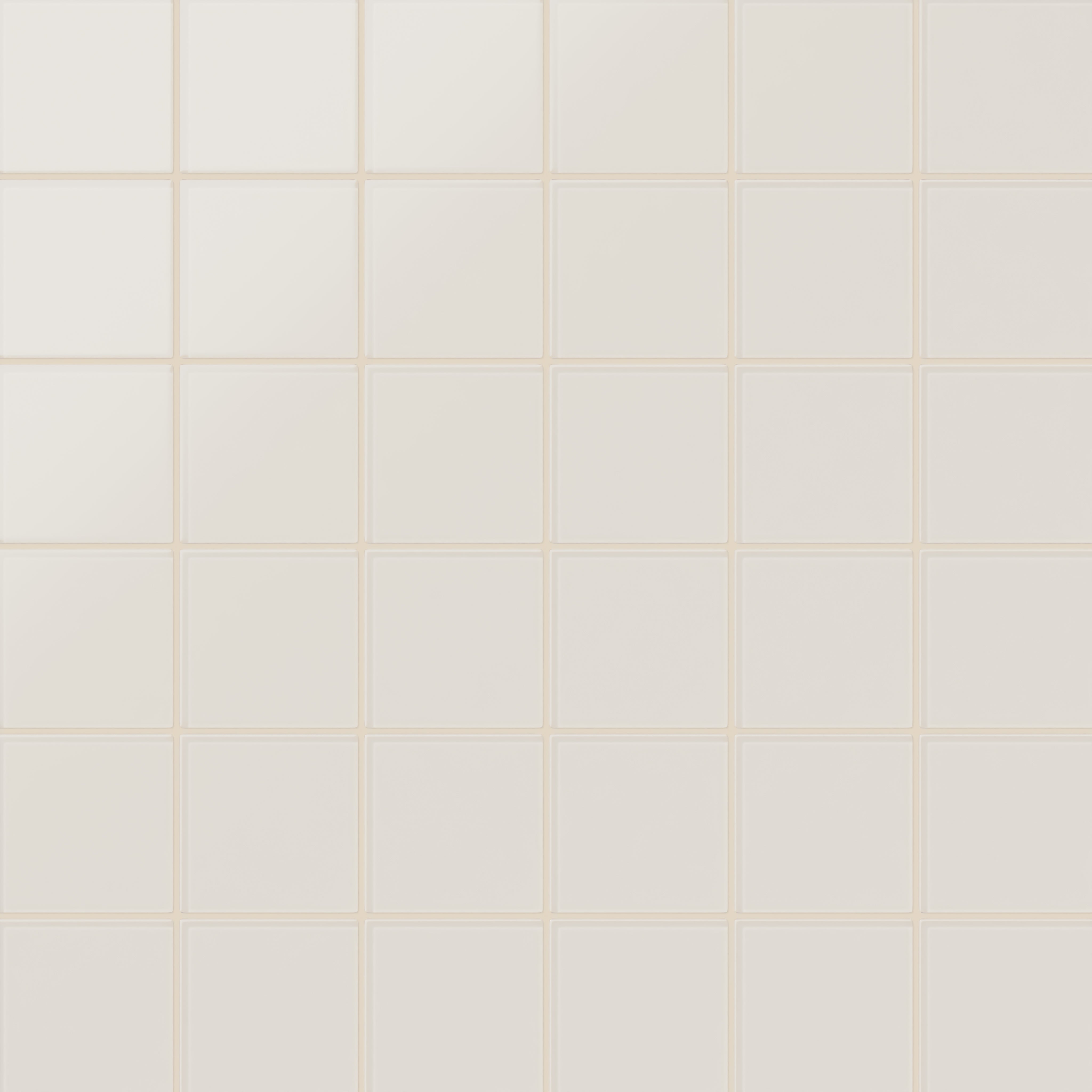 4x4 Glass Tile in Dove Matte