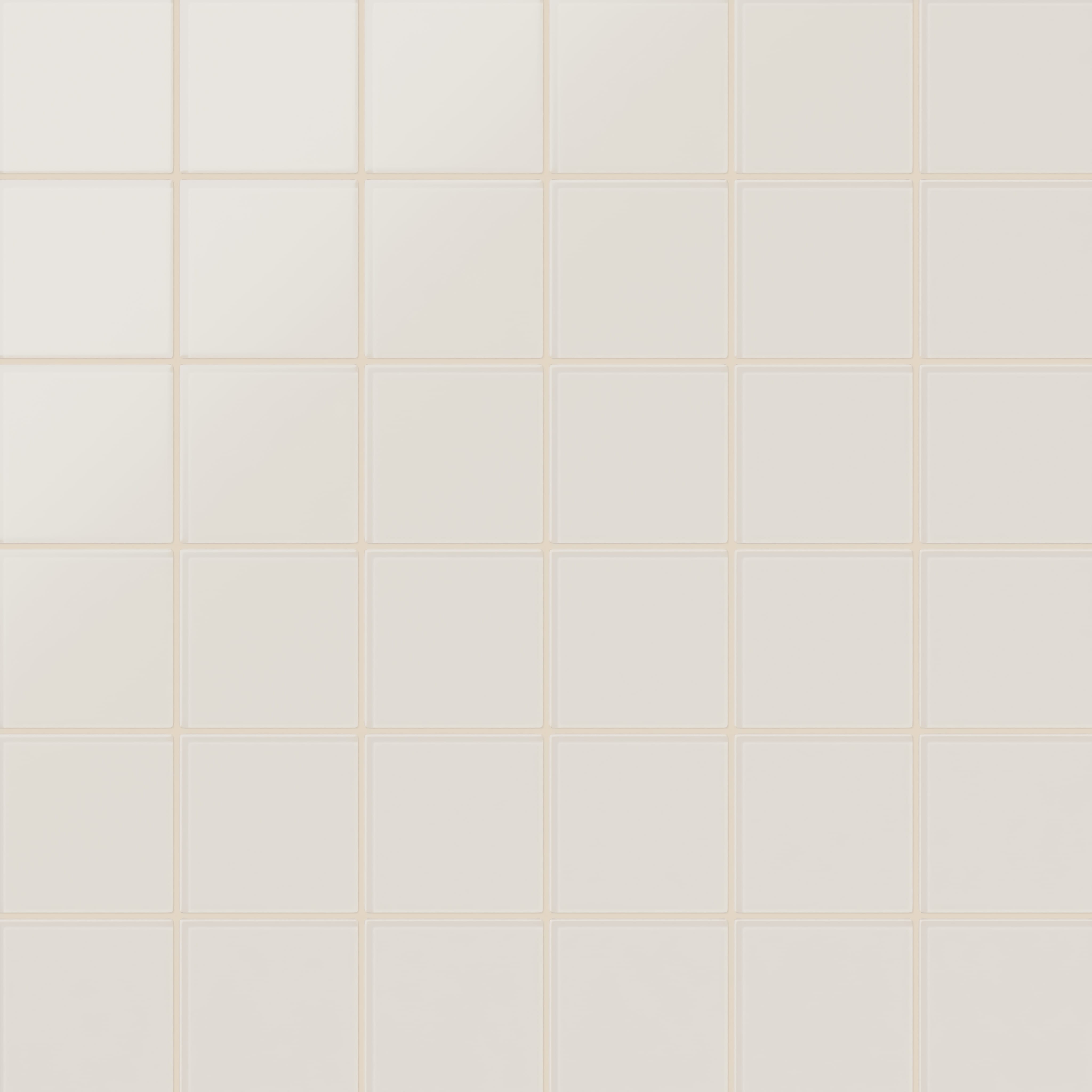 Quick Ship 4x4 Glass Tile in Dove Matte