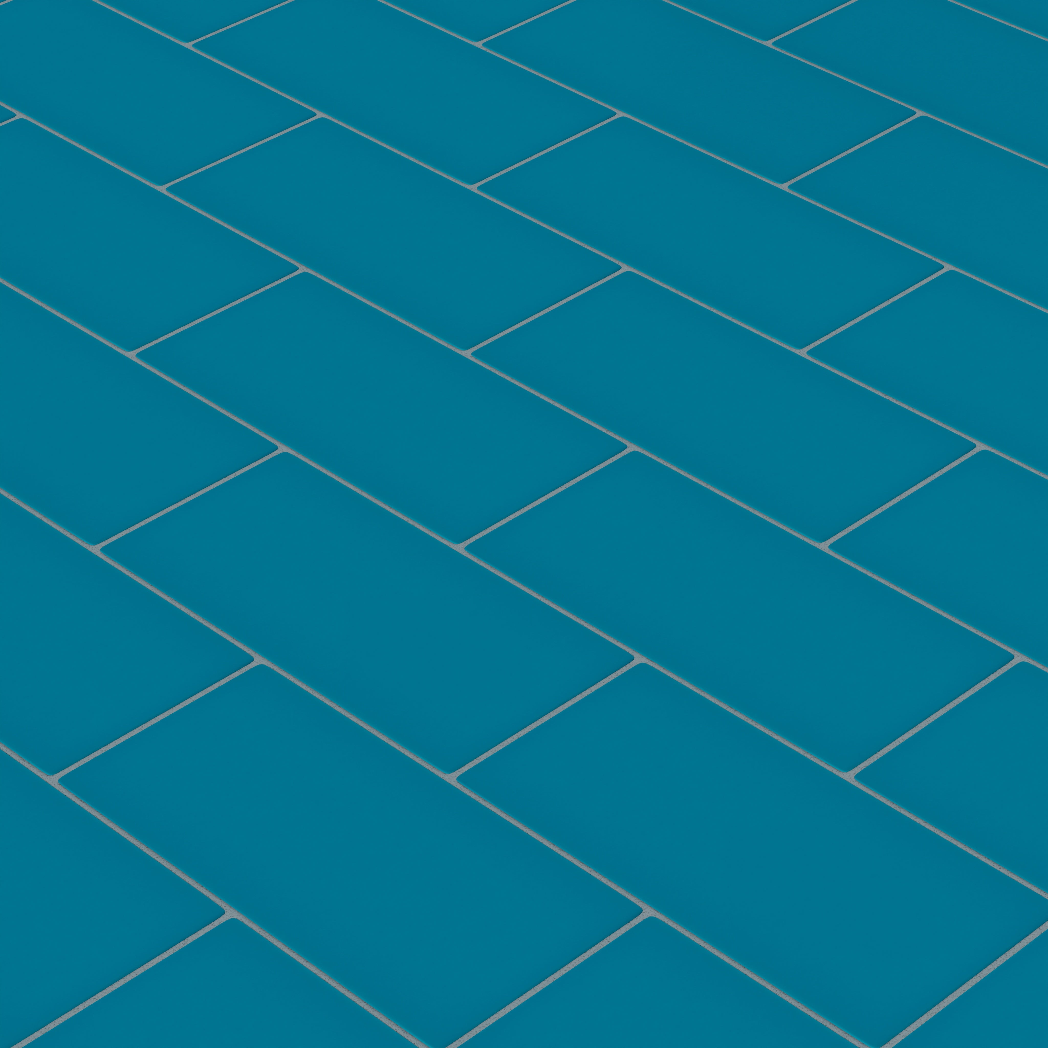 6x12 Original Ceramic Tile in Adriatic Sea Matte