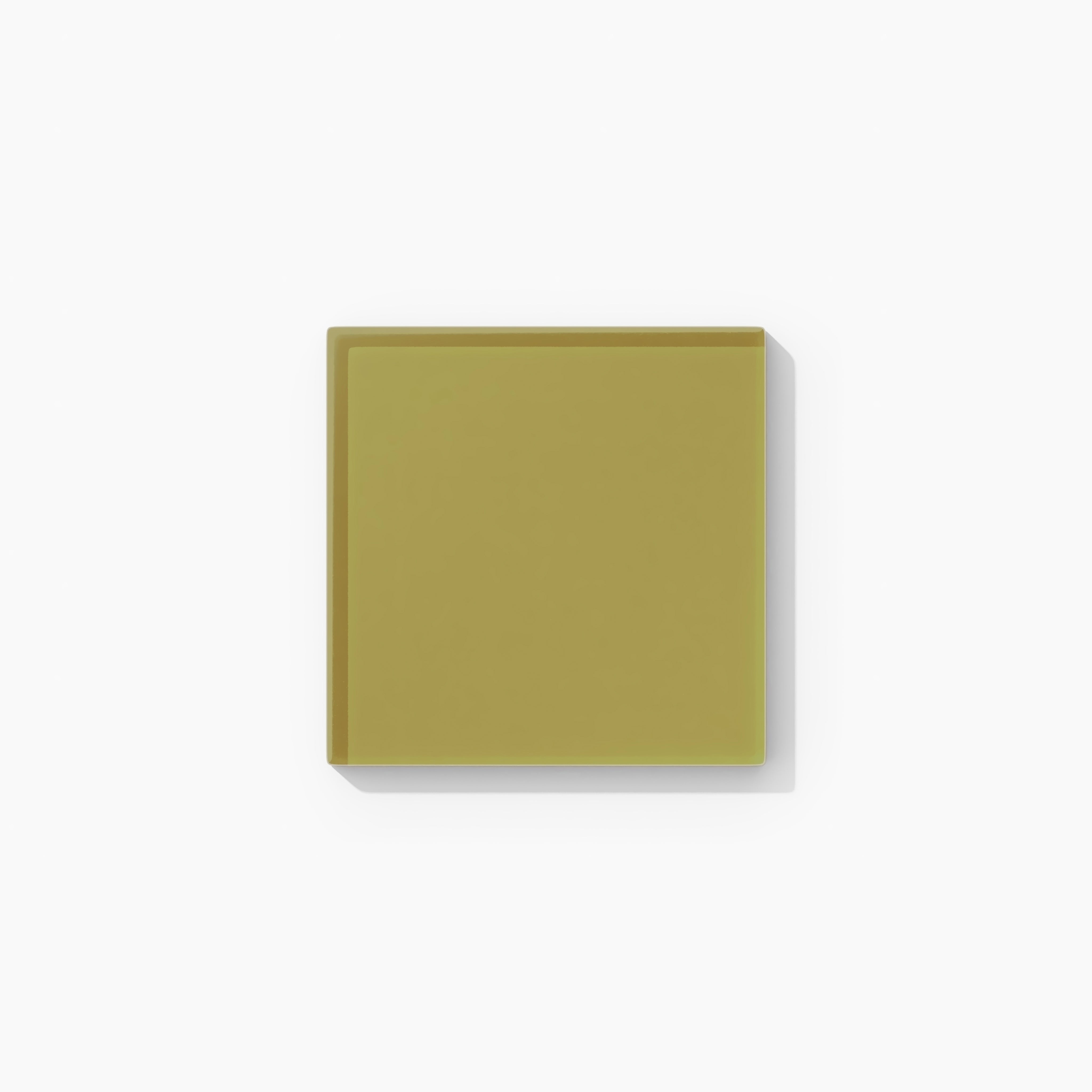4x4 Glass Tile in Pine Siskin Matte
