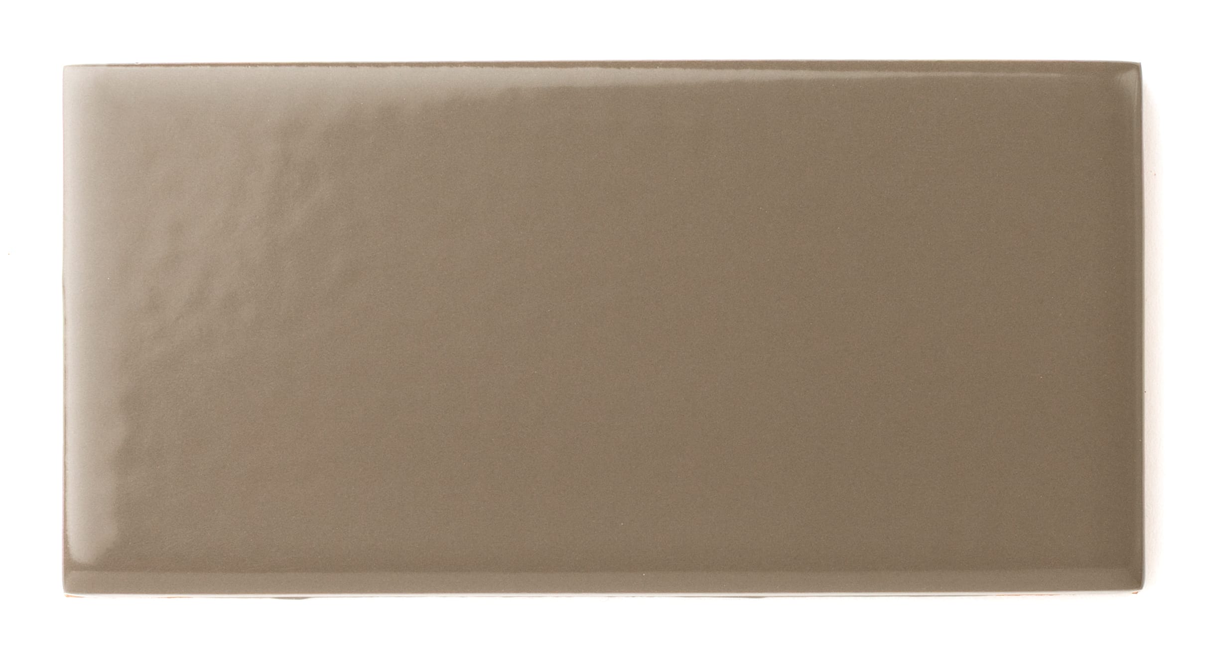 2" Hexagon Sheeted Original Ceramic Mosaic Tile in Sandstone Gloss