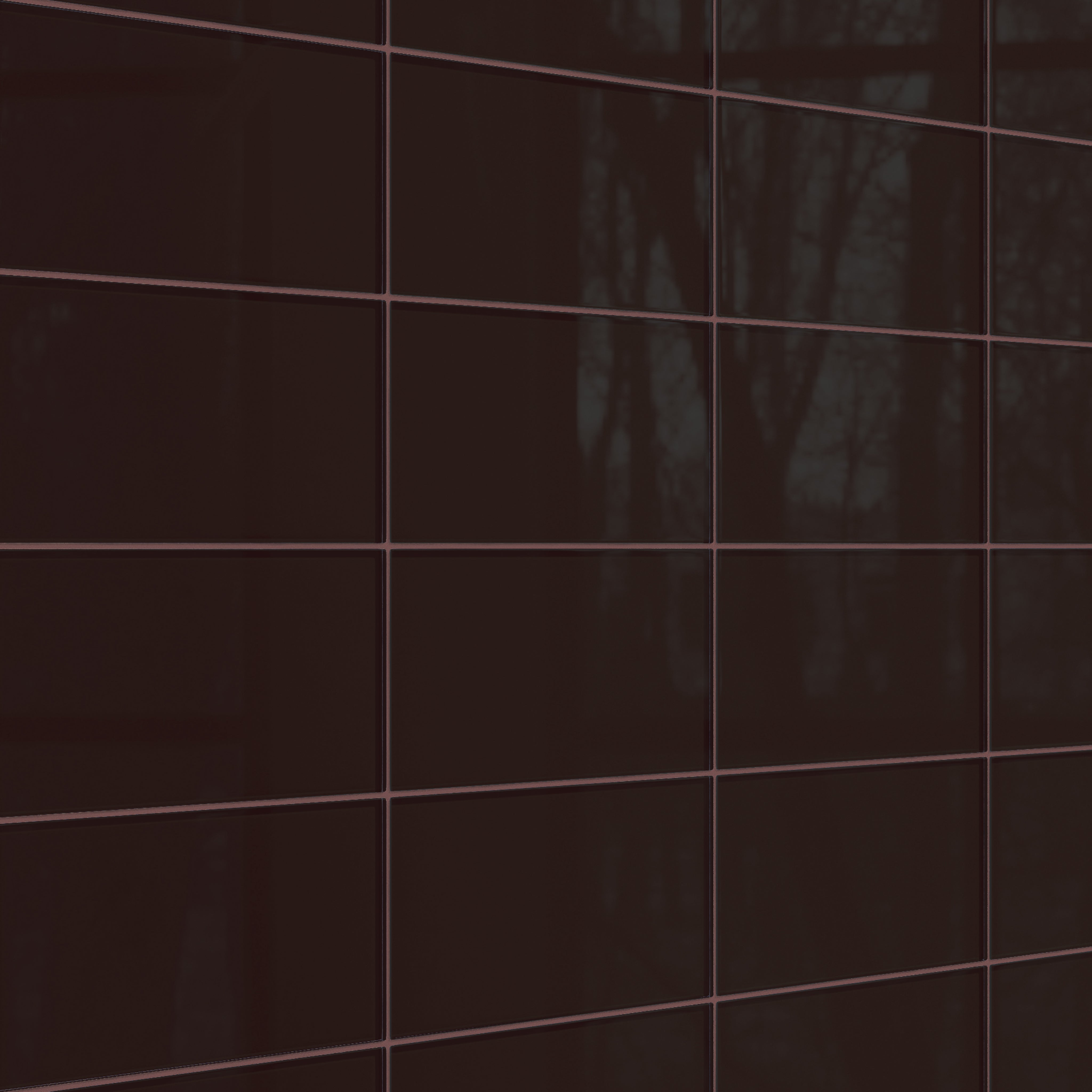 6x12 Glass Tile in Nighthawk Gloss