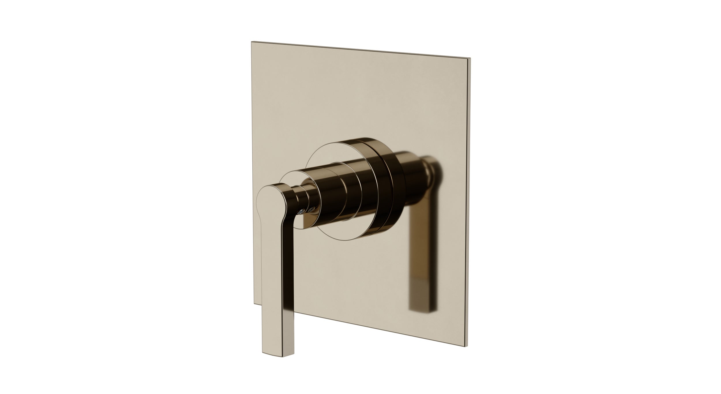Flatiron One Handle Wall Mount Shower Trim with Linear Lever Handle