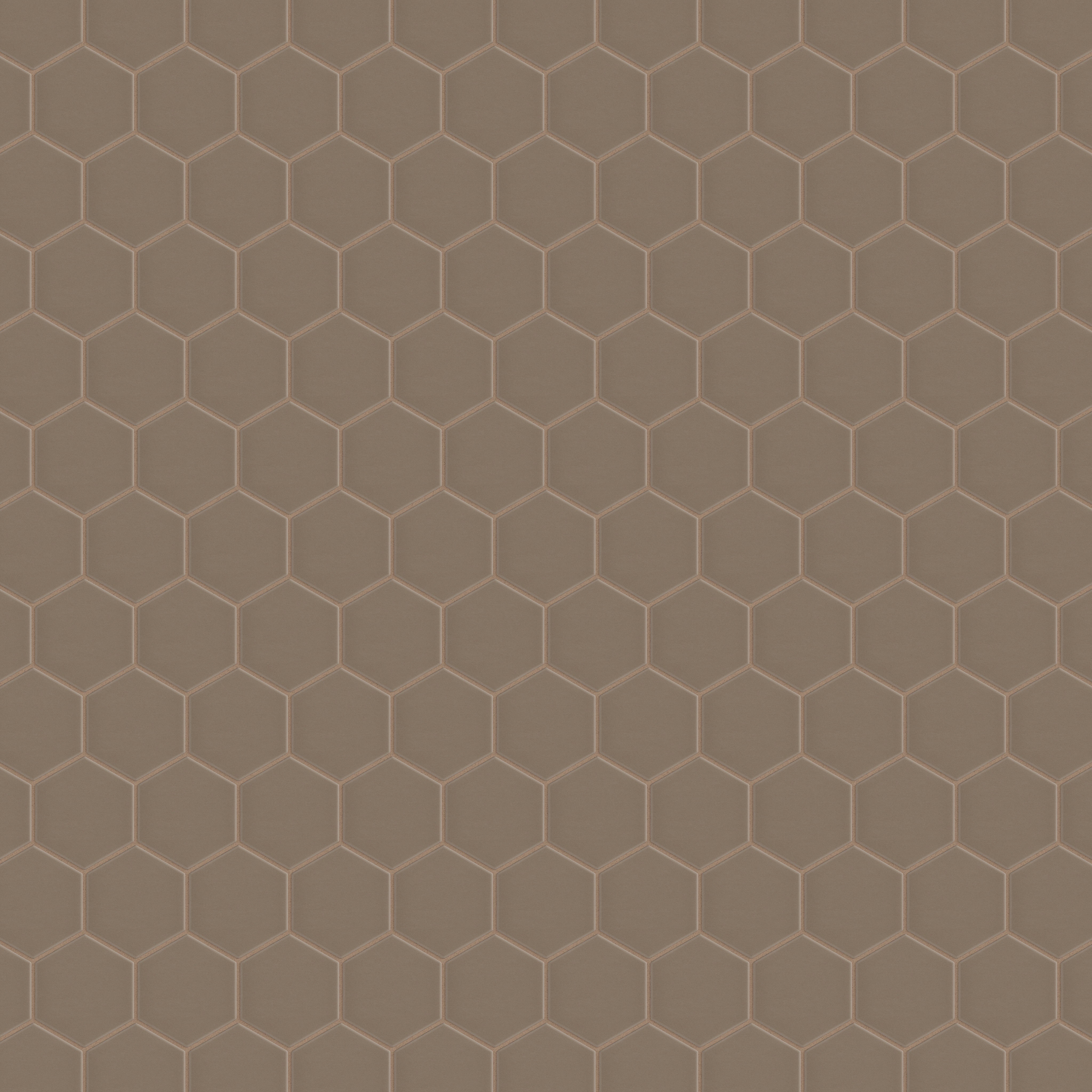 4" Hexagon Original Ceramic Tile in Cardamom Matte
