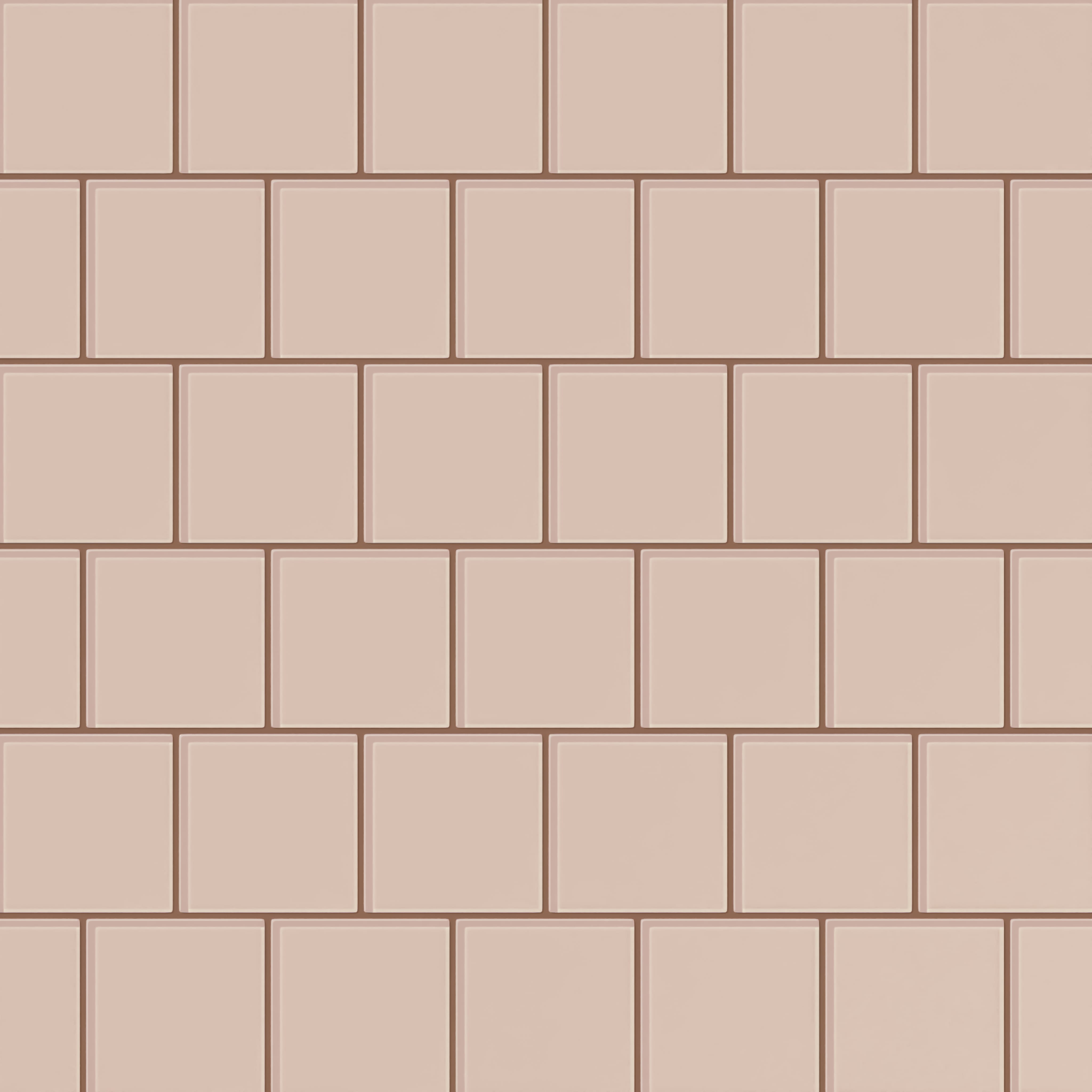 Quick Ship 4x4 Glass Tile in Rosy Finch Gloss