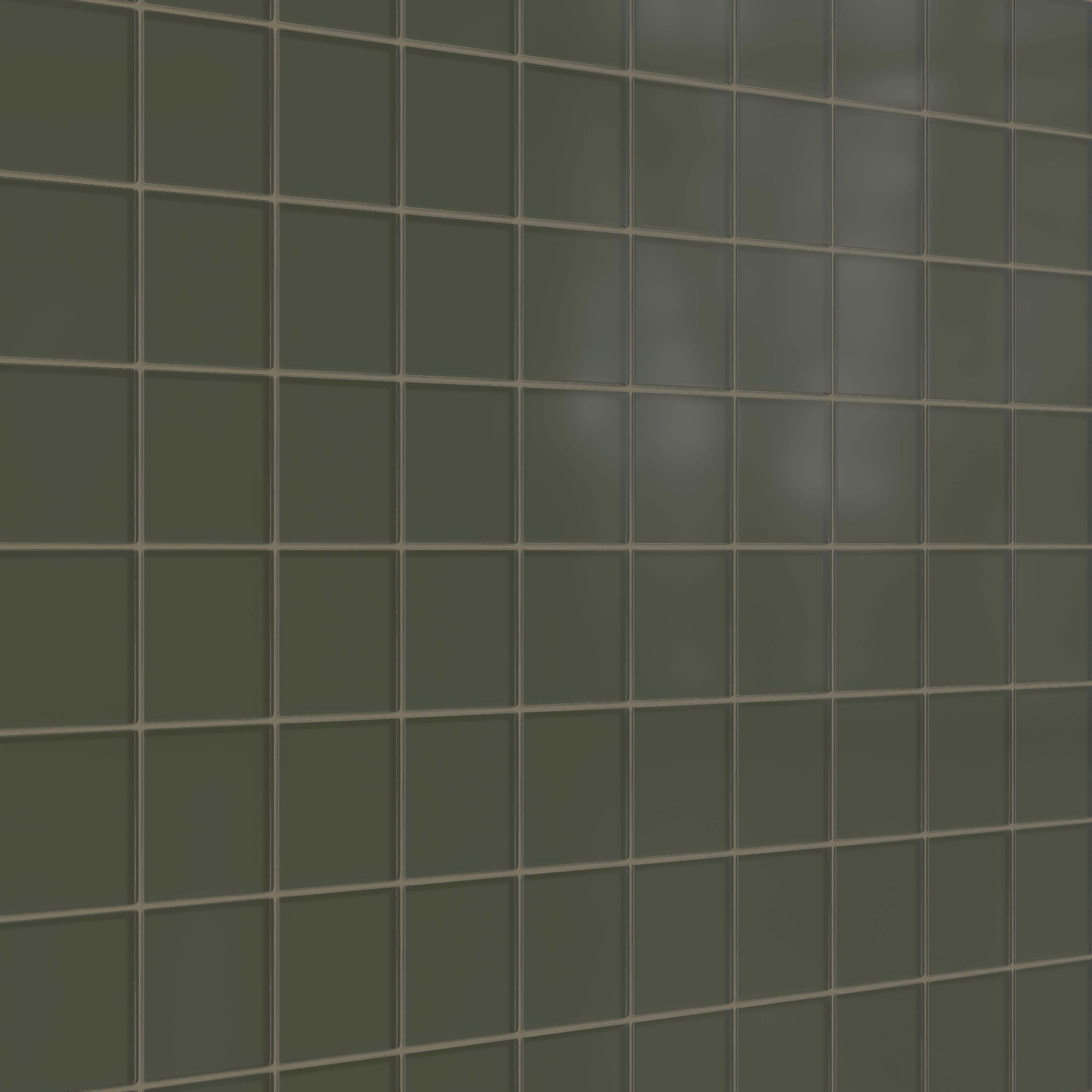 4x4 Glass Tile in Roadrunner Matte