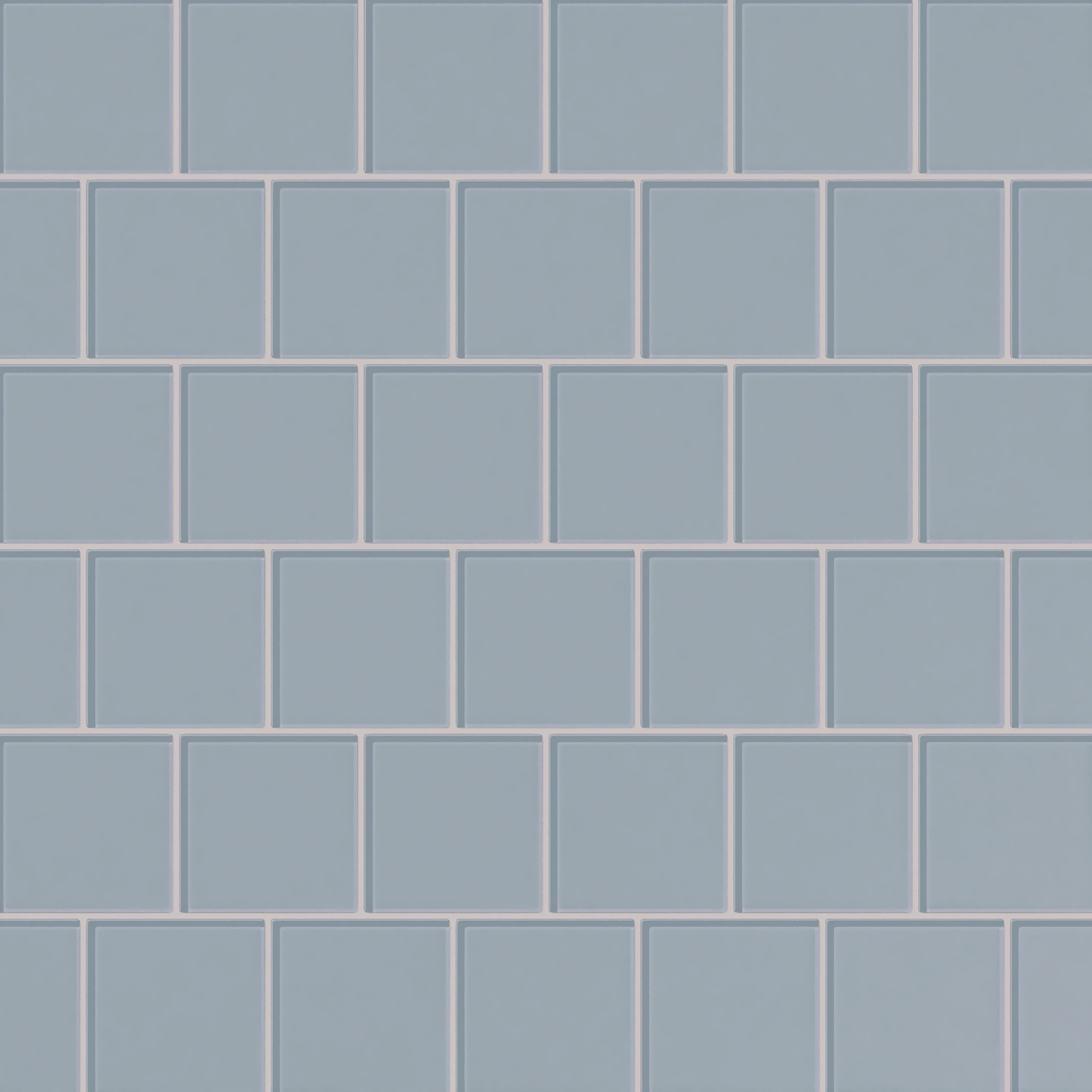 4x4 Glass Tile in Pinyon Jay Gloss