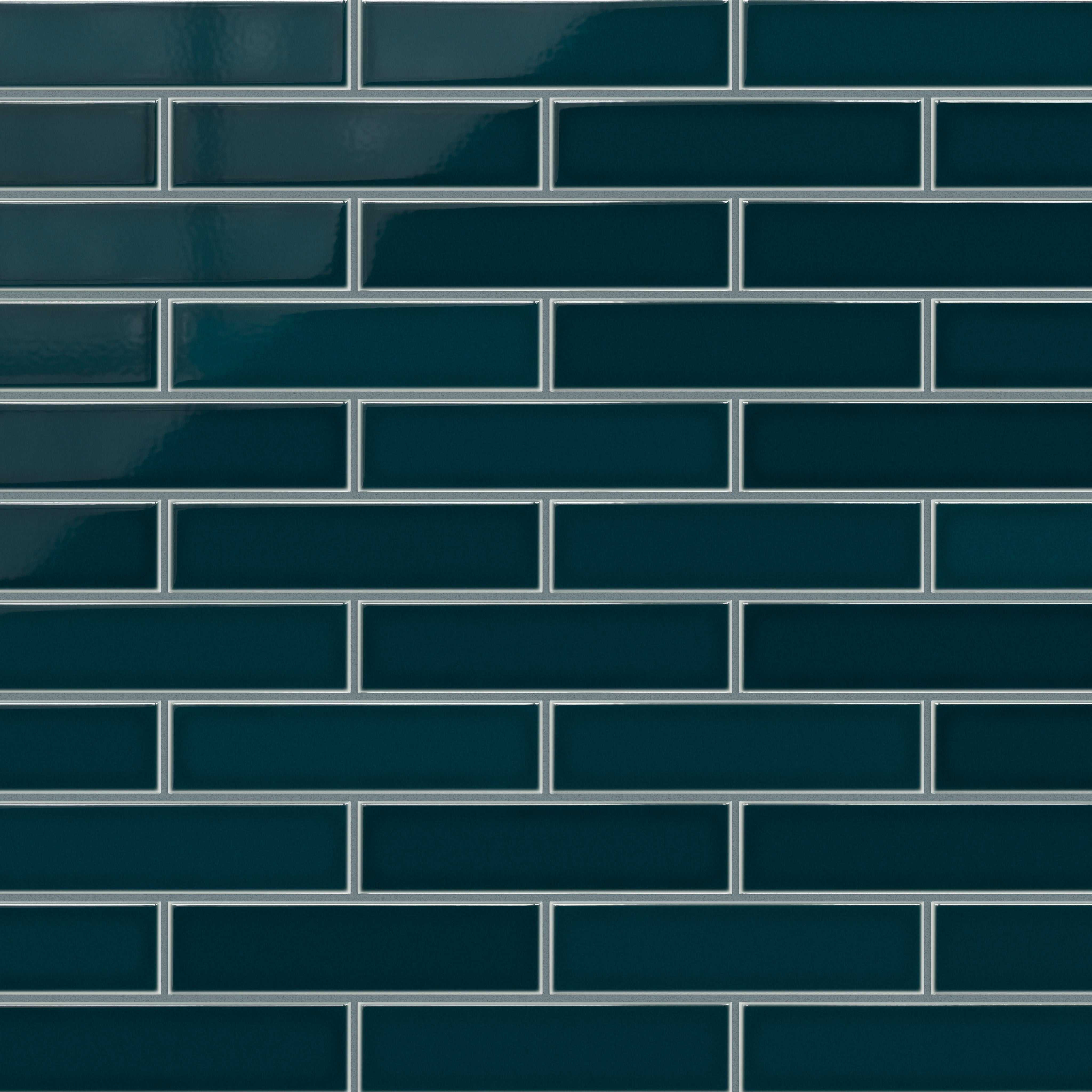 2x8 Original Ceramic Tile in Caspian Sea Gloss