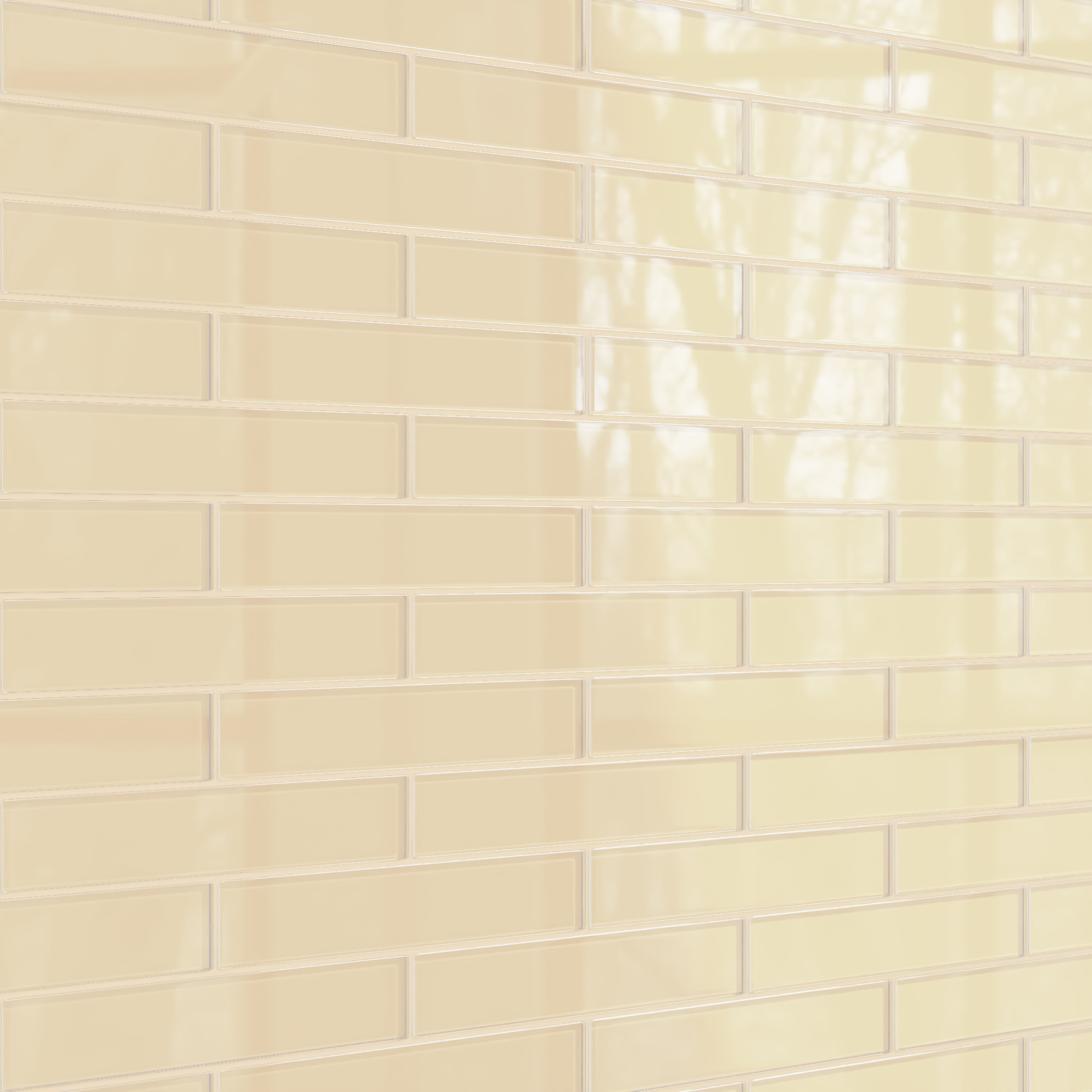 2x12 Glass Tile in Chickadee Gloss