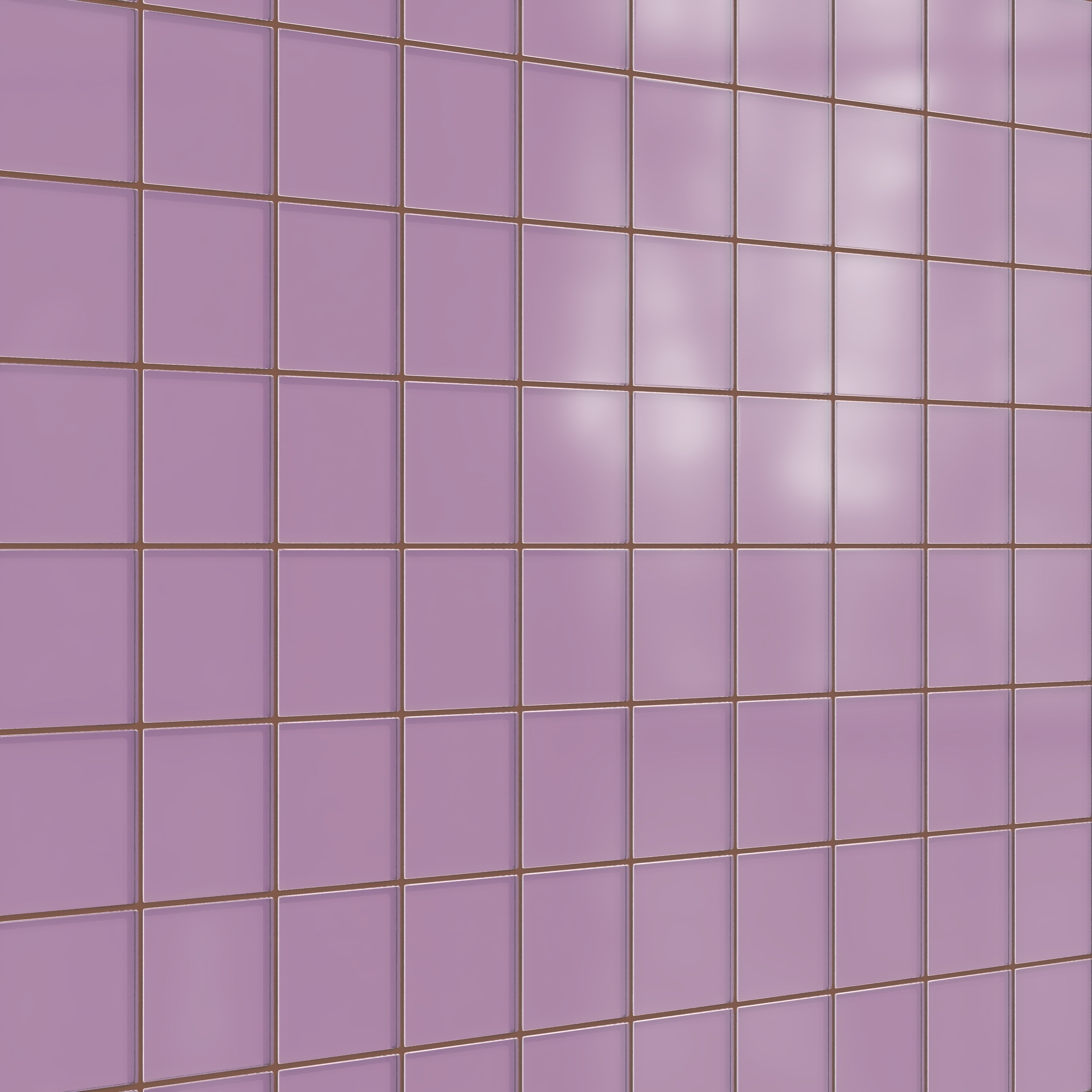 4x4 Glass Tile in Waxbill Matte
