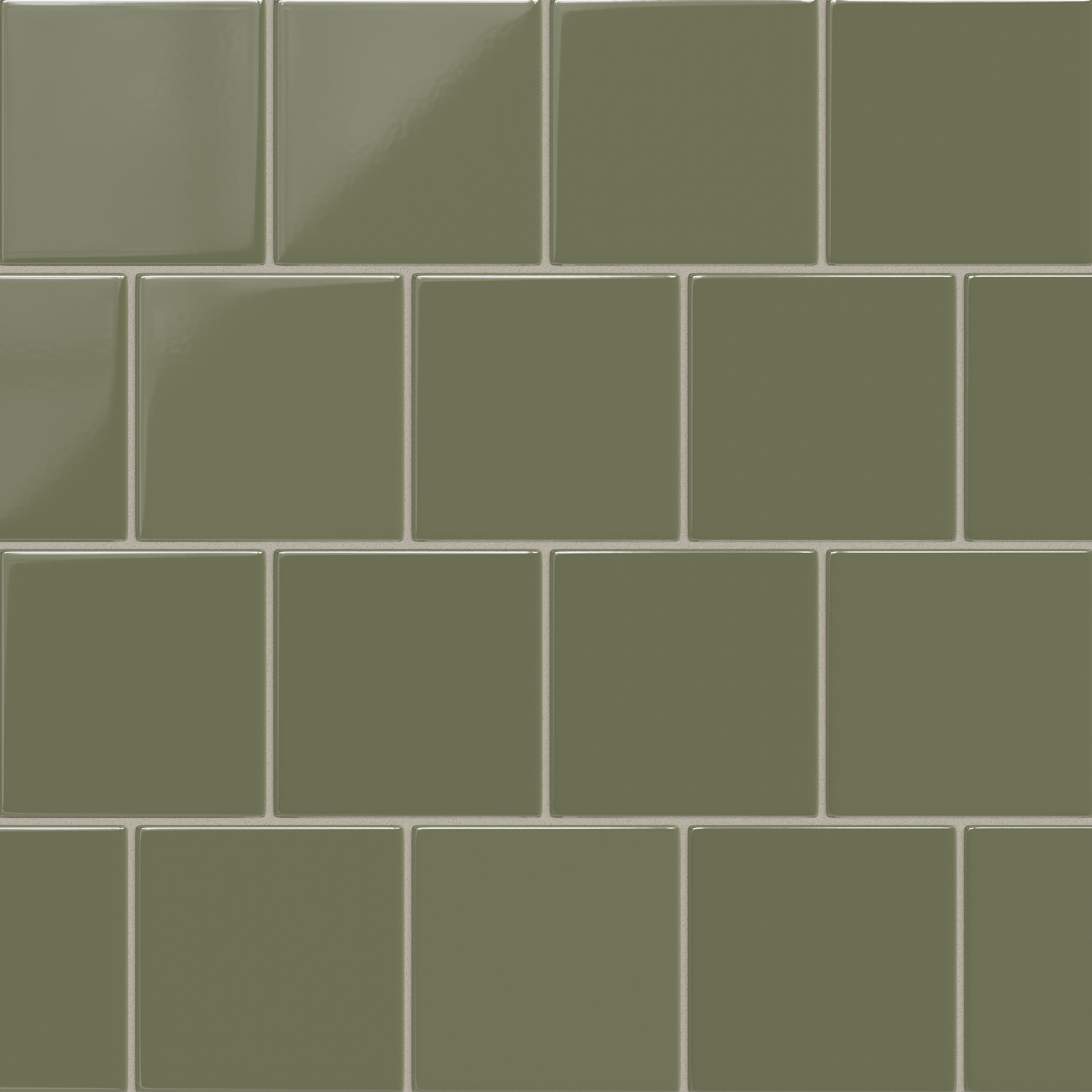 6x6 Original Ceramic Tile in Peabody Gloss
