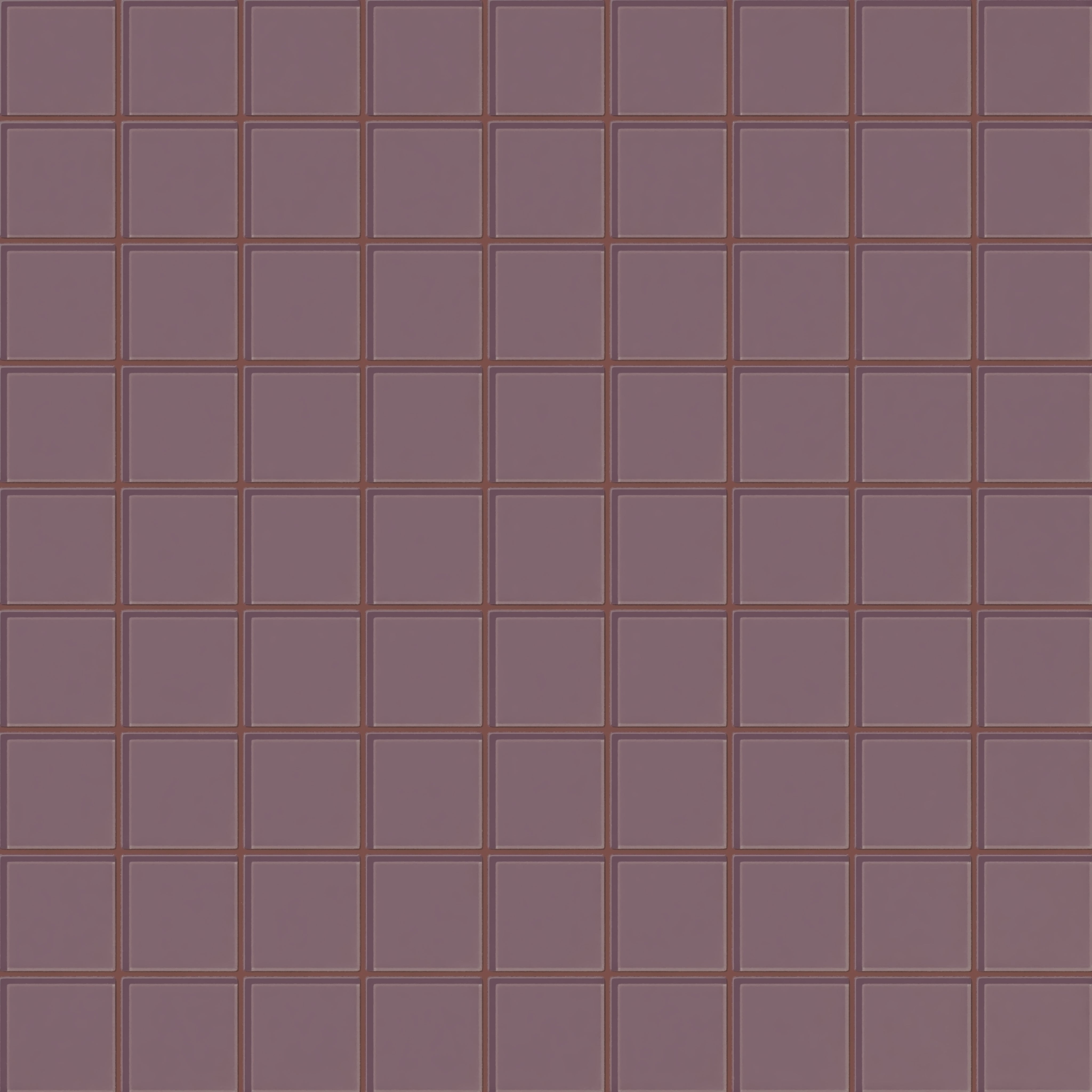 3x3 Straight Set Sheeted Glass Mosaic Tile in Crane Gloss