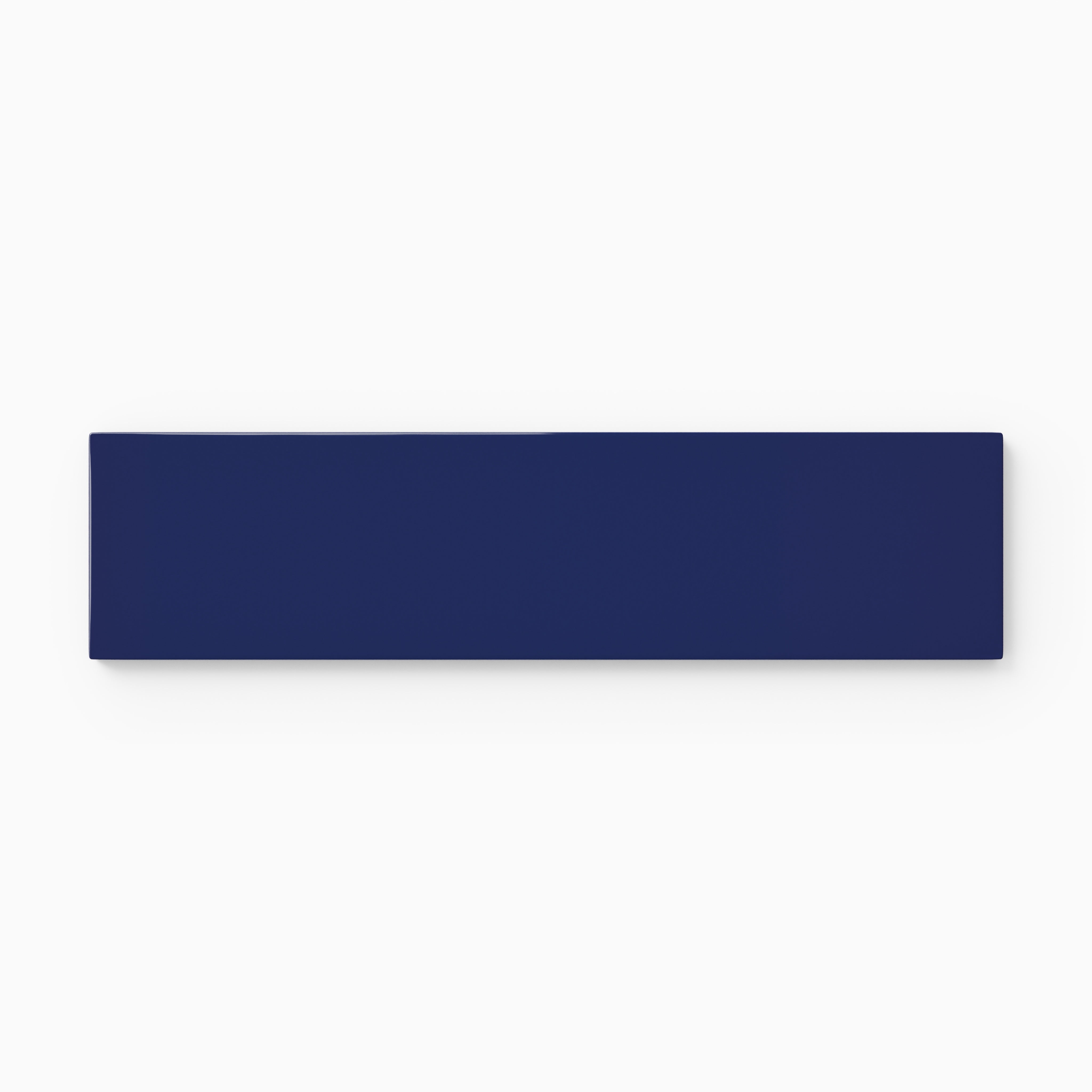 2x8 Natural Press Ceramic Tile in Ultramarine Gloss