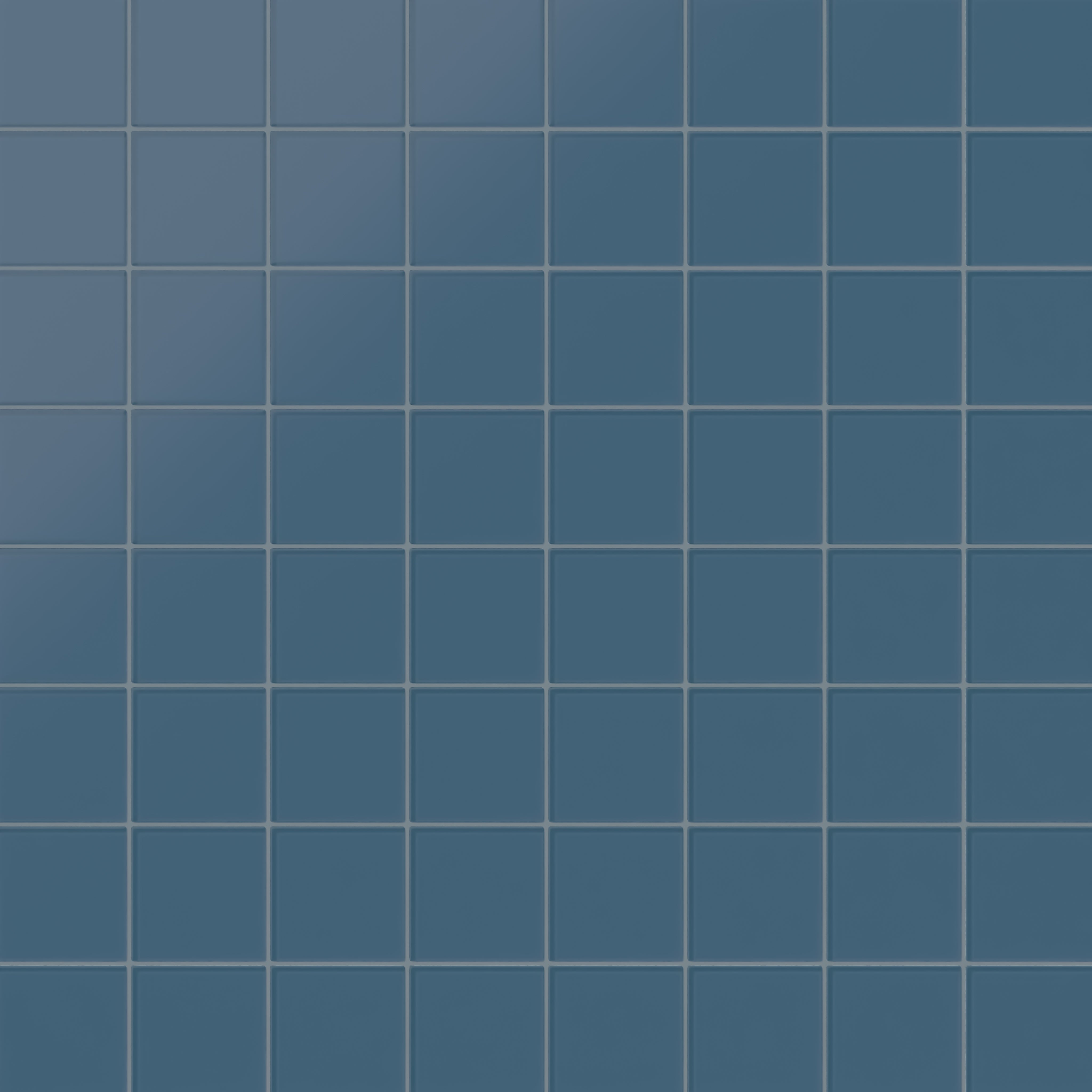 4x4 Glass Tile in Blue Jay Matte