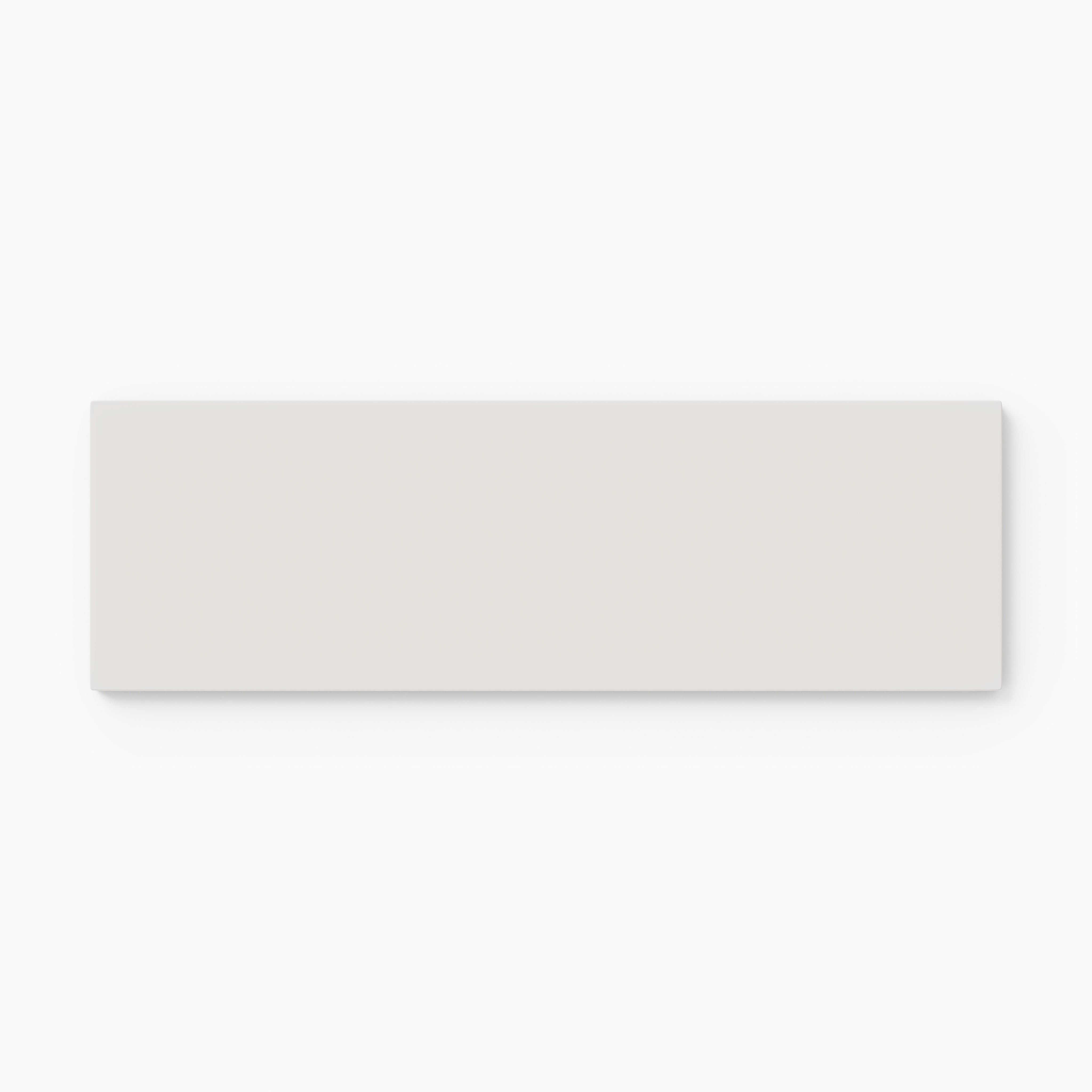 3x9 Natural Press Ceramic Tile in Pearl Matte
