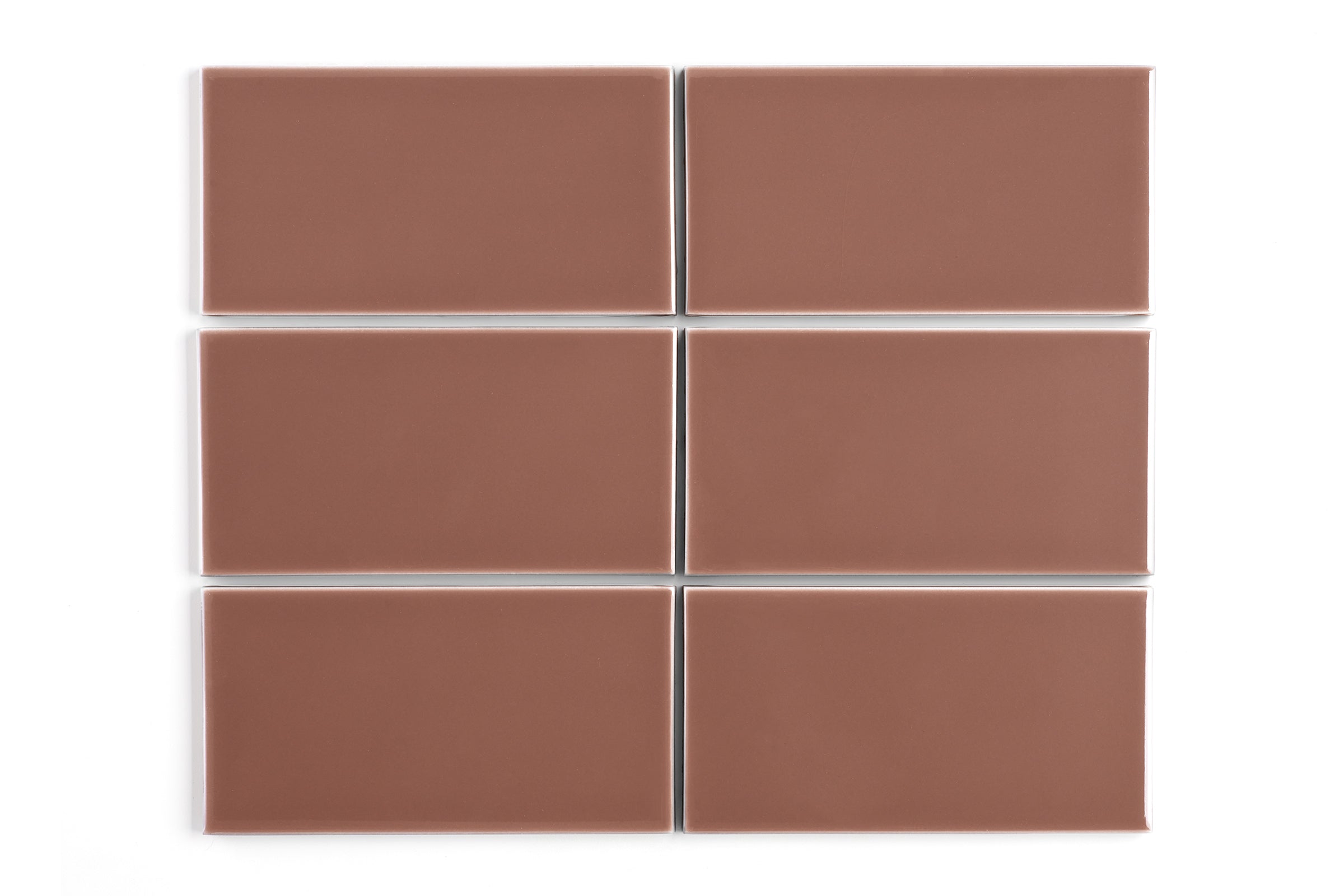 Factory Sale 4x8 Original Ceramic Tile in Mauve Gloss