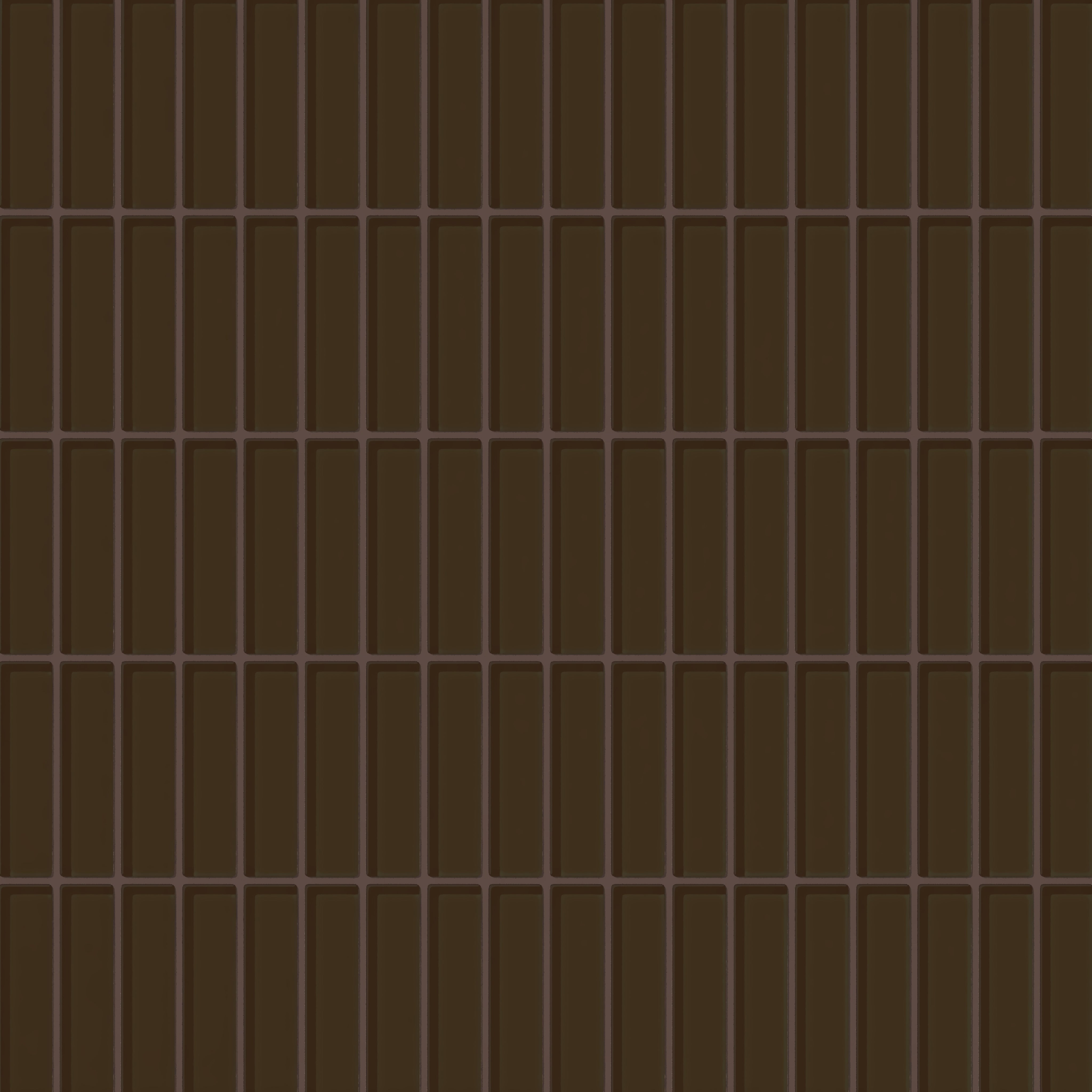 1x4 Straight Set Sheeted Glass Mosaic Tile in Osprey Gloss